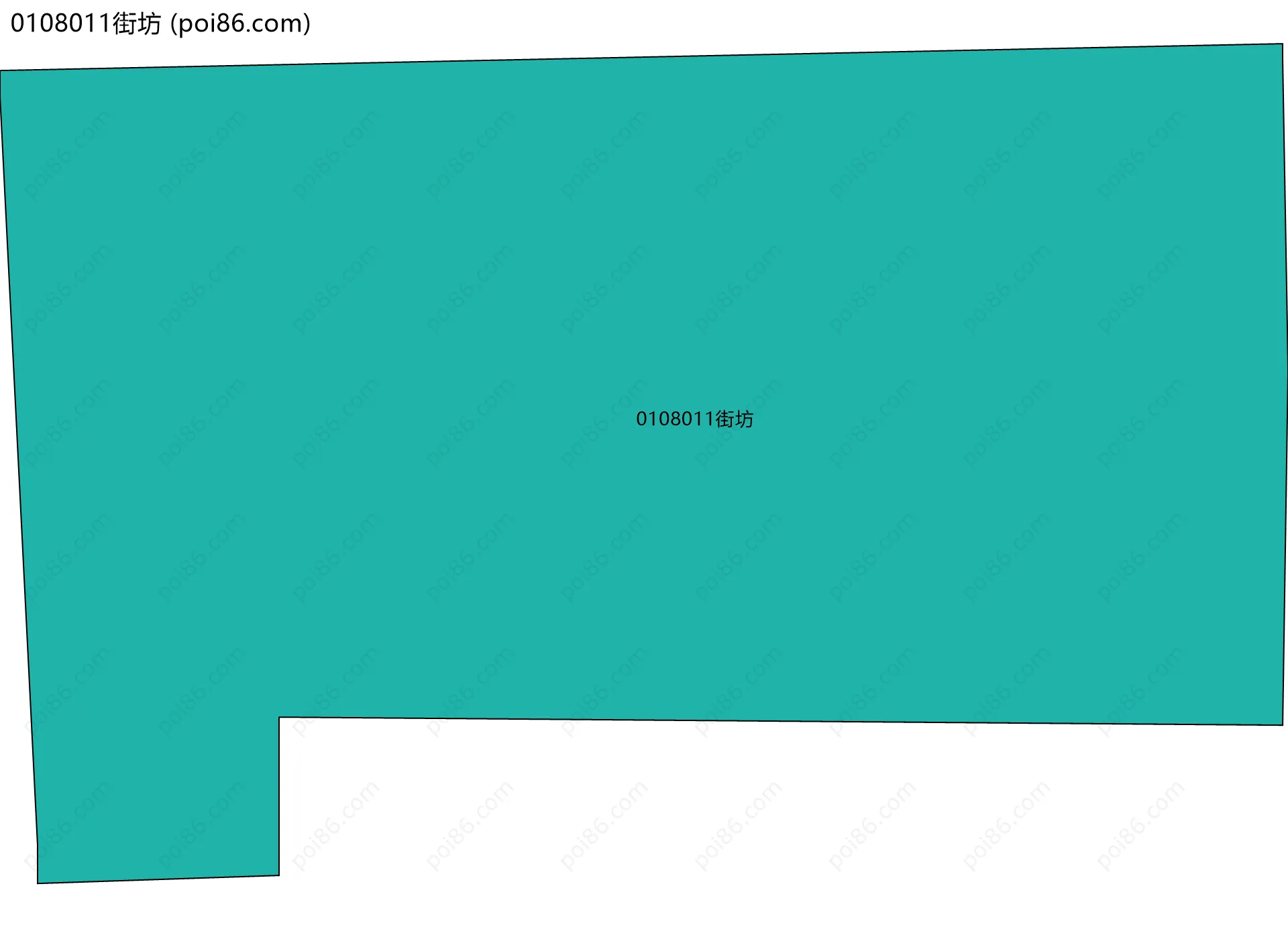 0108011街坊边界地图