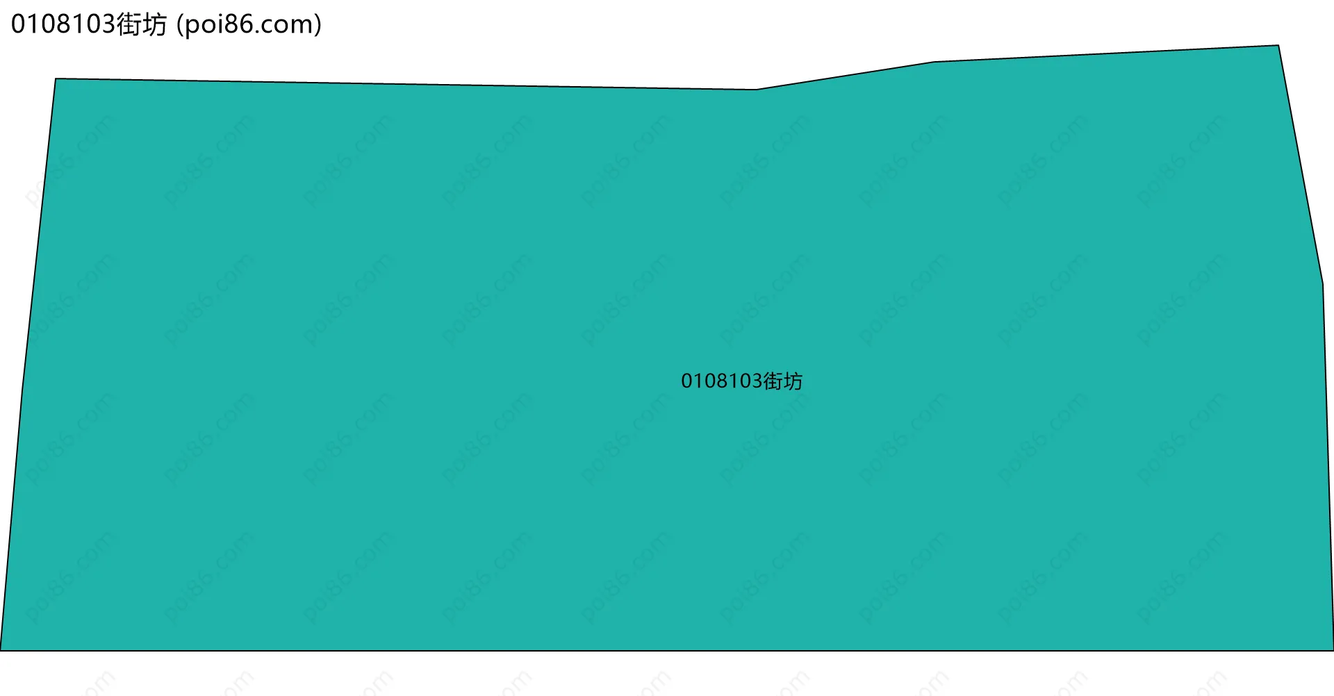 0108103街坊边界地图