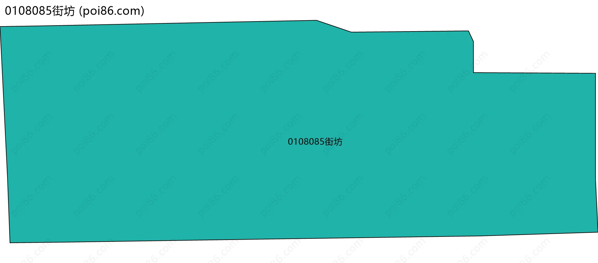 0108085街坊边界地图