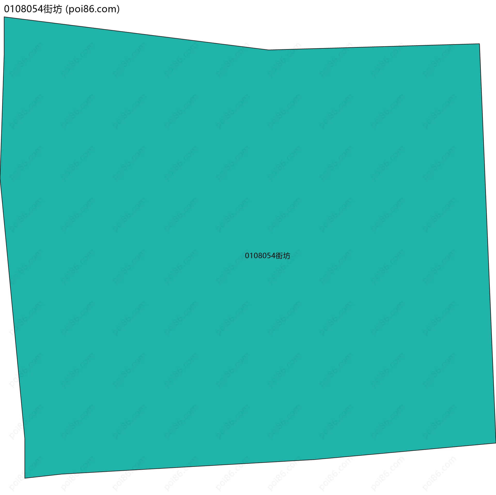 0108054街坊边界地图