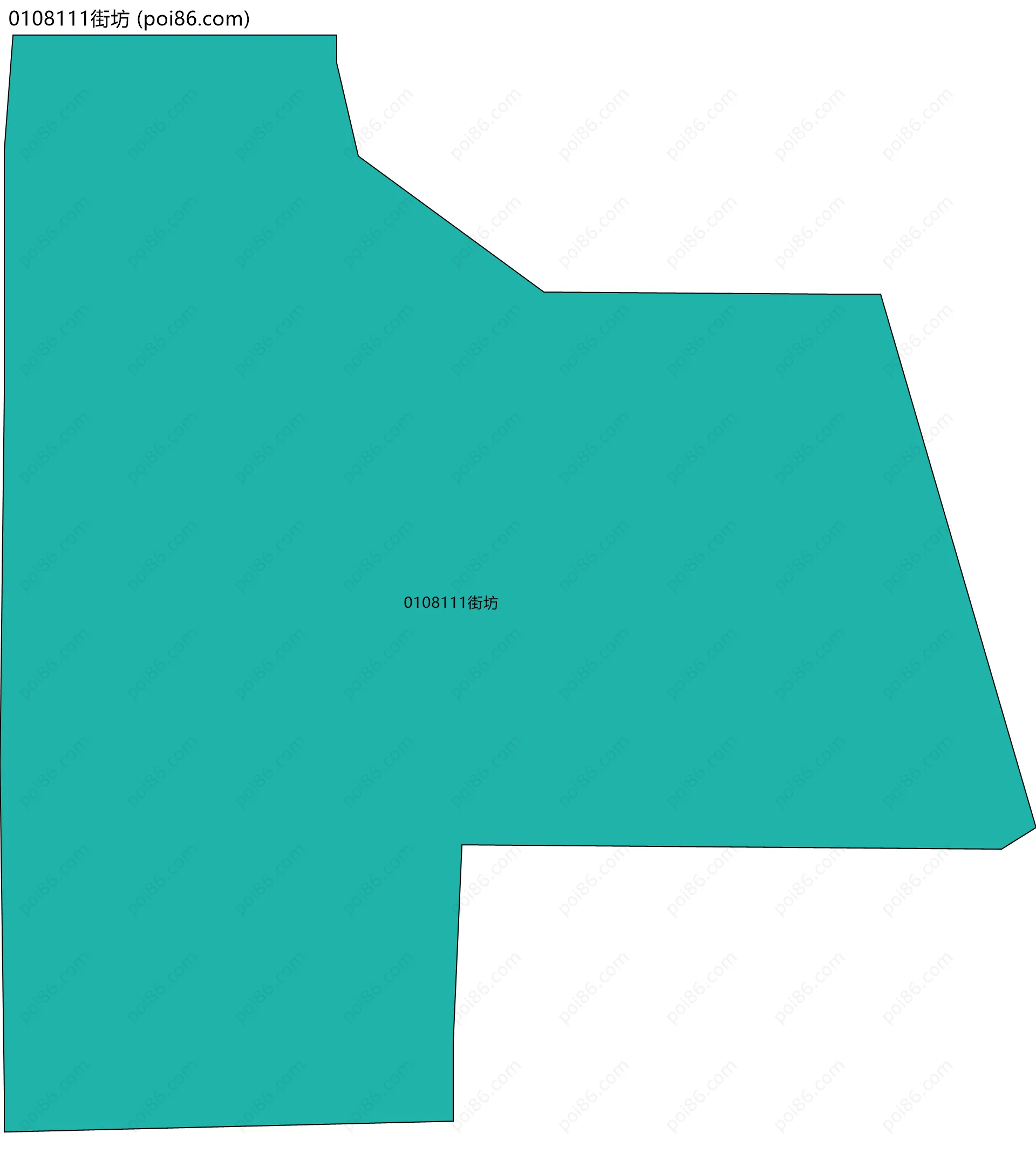 0108111街坊边界地图