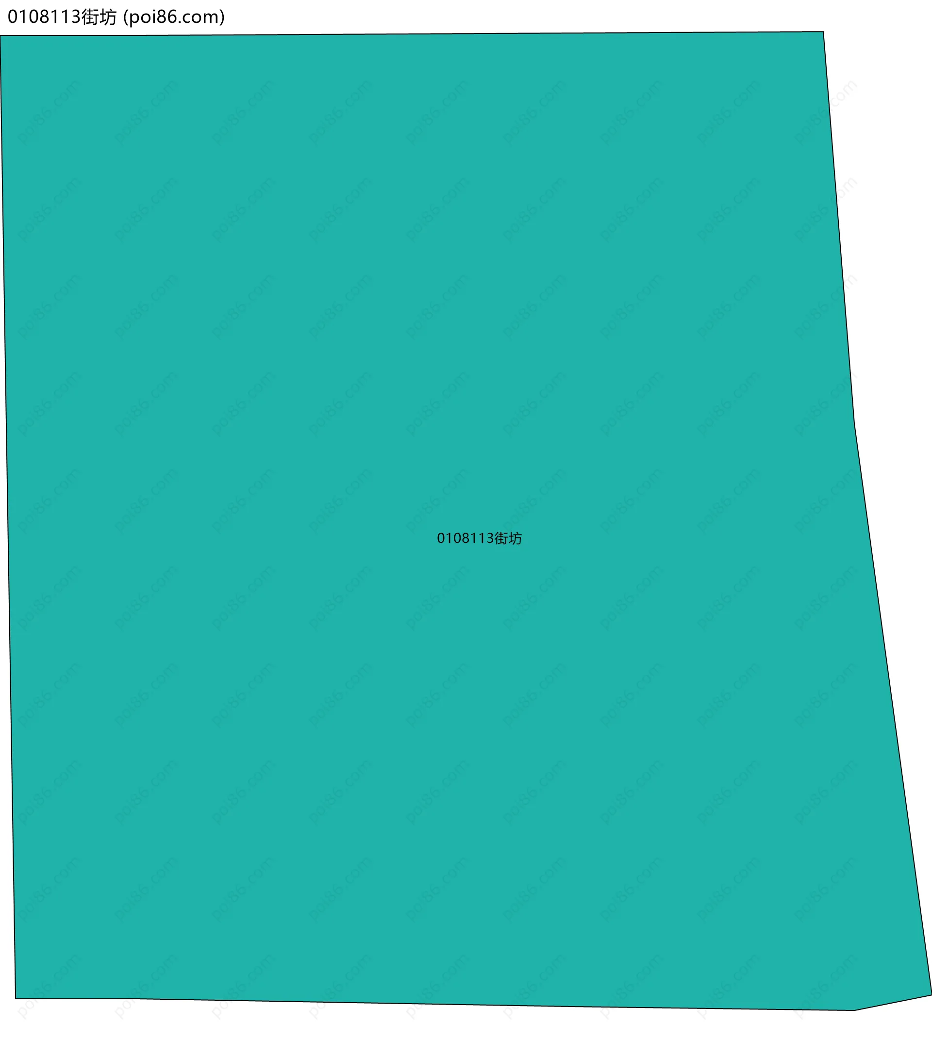 0108113街坊边界地图