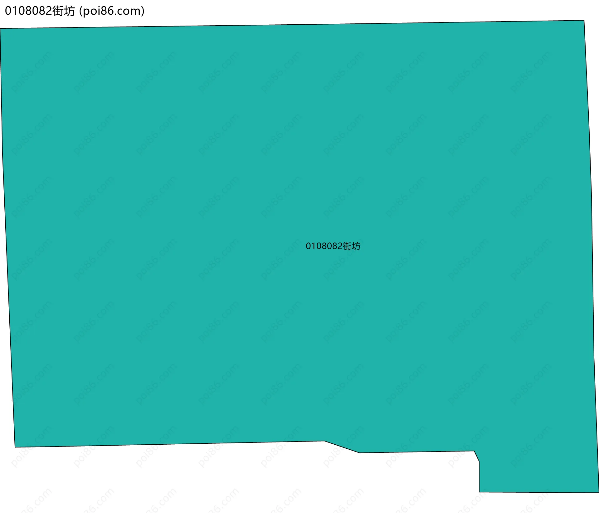 0108082街坊边界地图