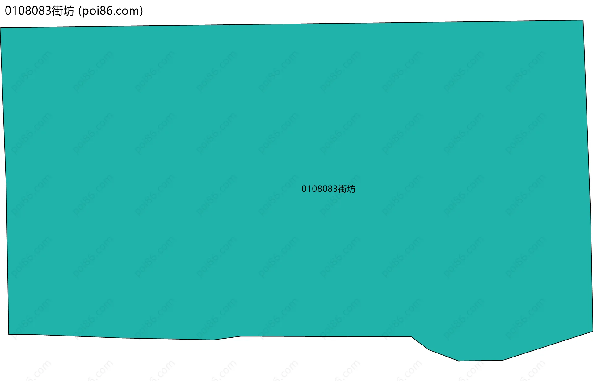 0108083街坊边界地图