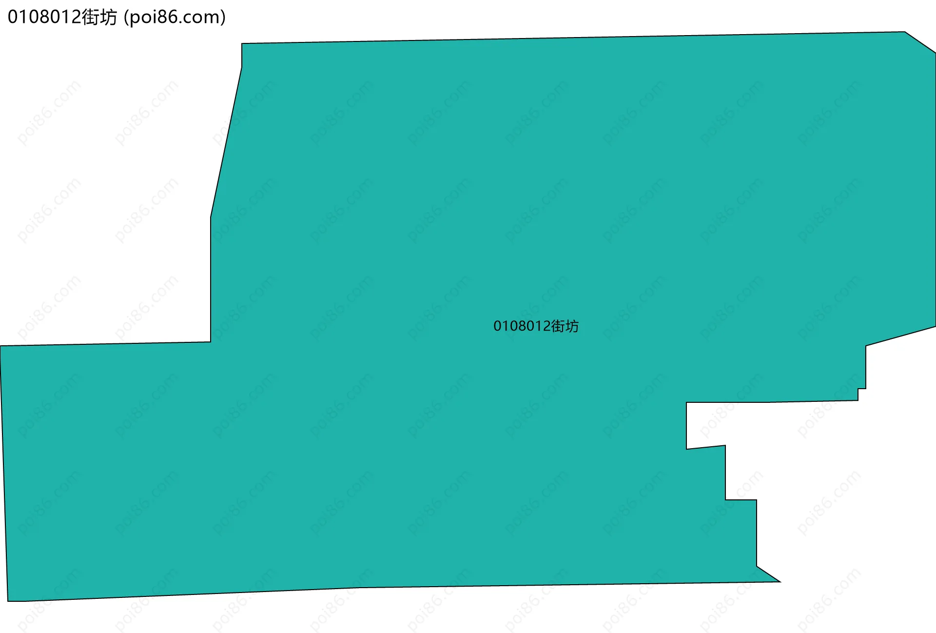 0108012街坊边界地图