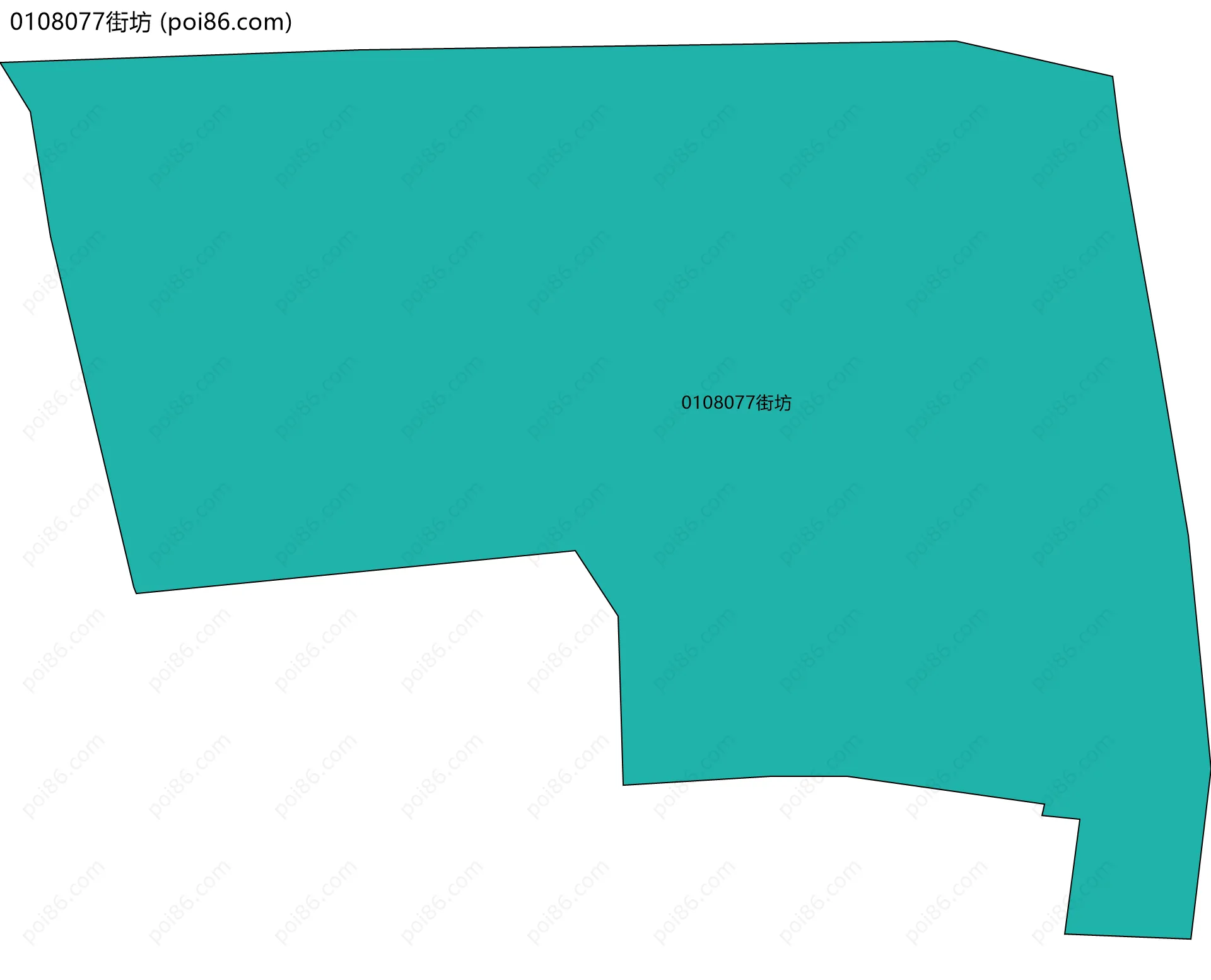 0108077街坊边界地图
