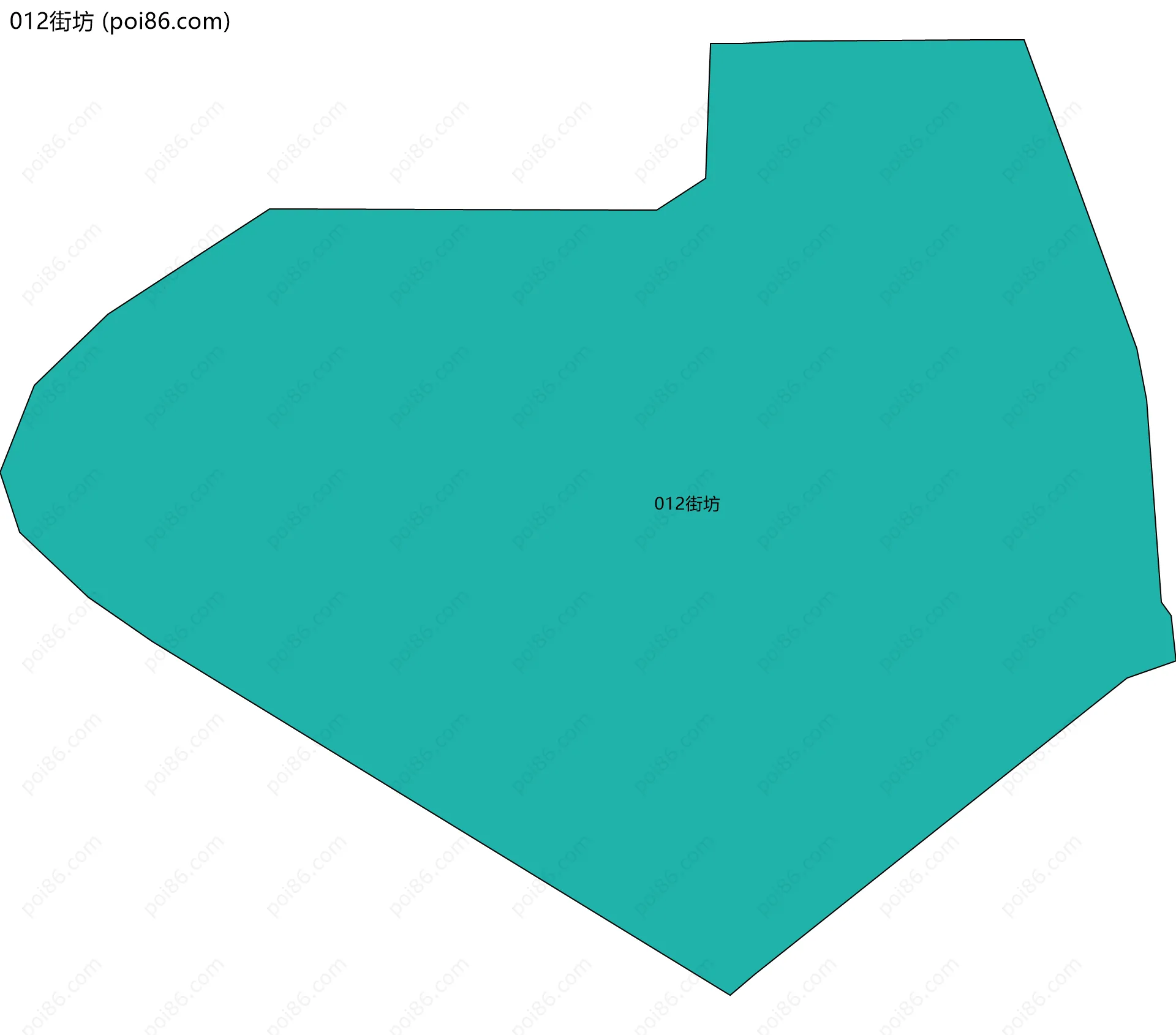 012街坊边界地图