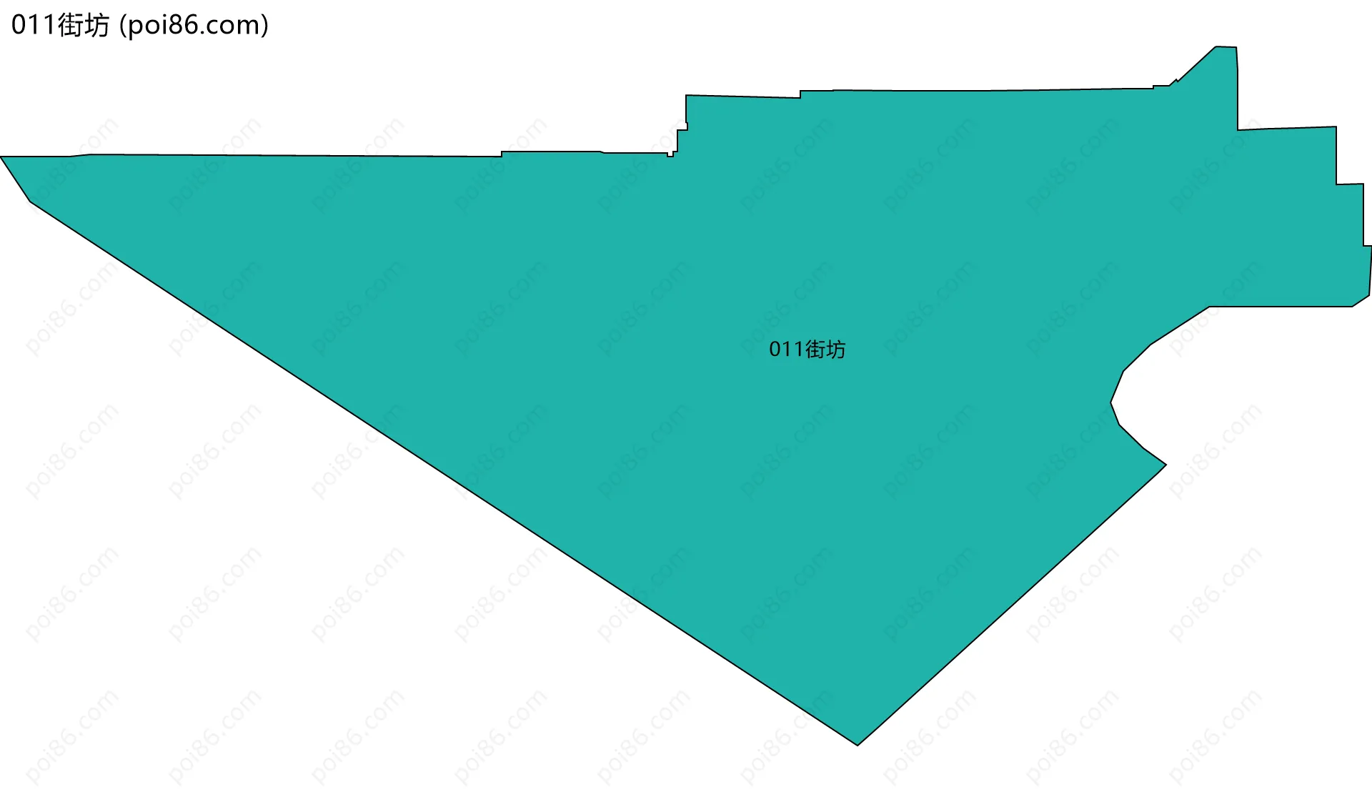 011街坊边界地图