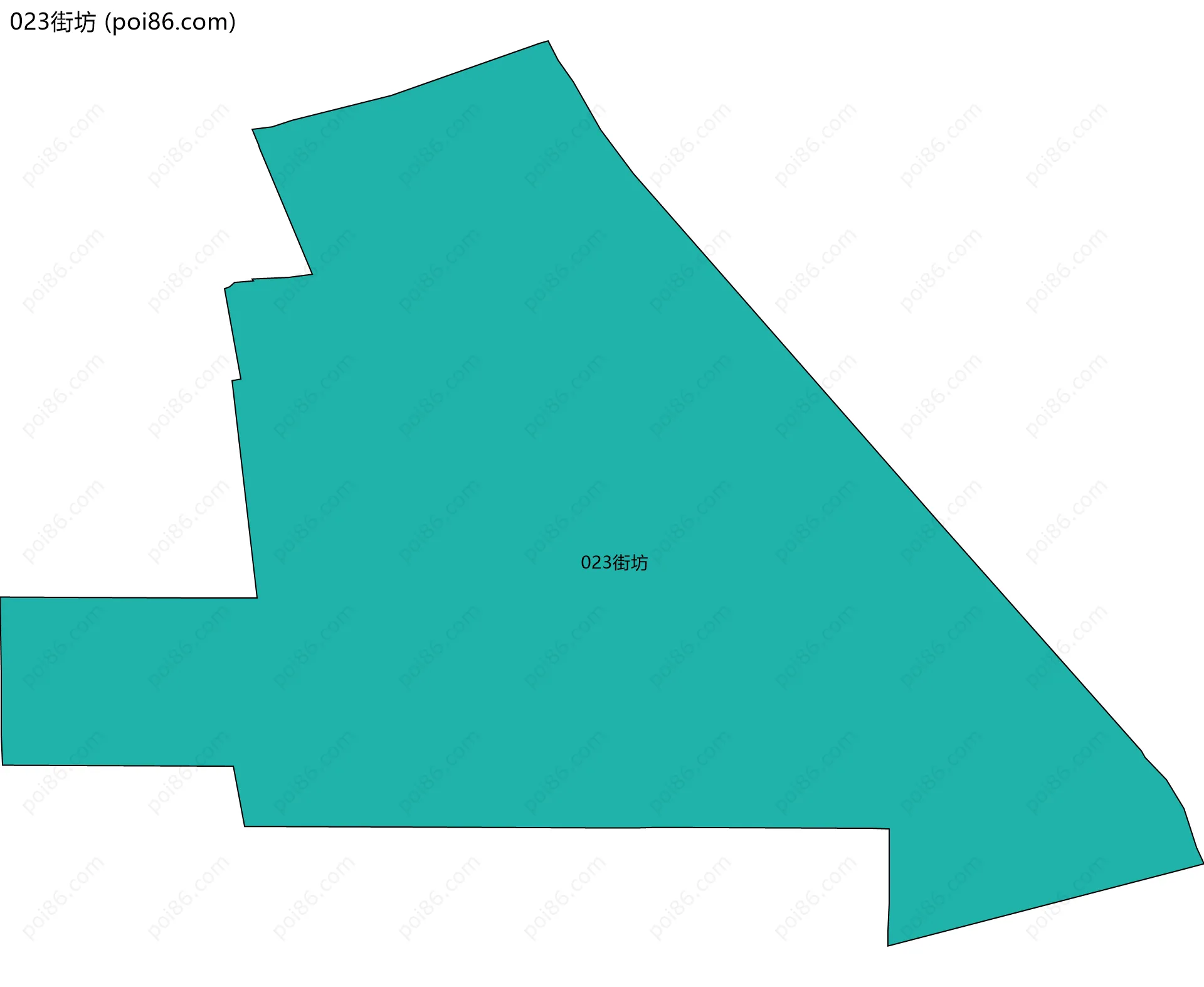 023街坊边界地图