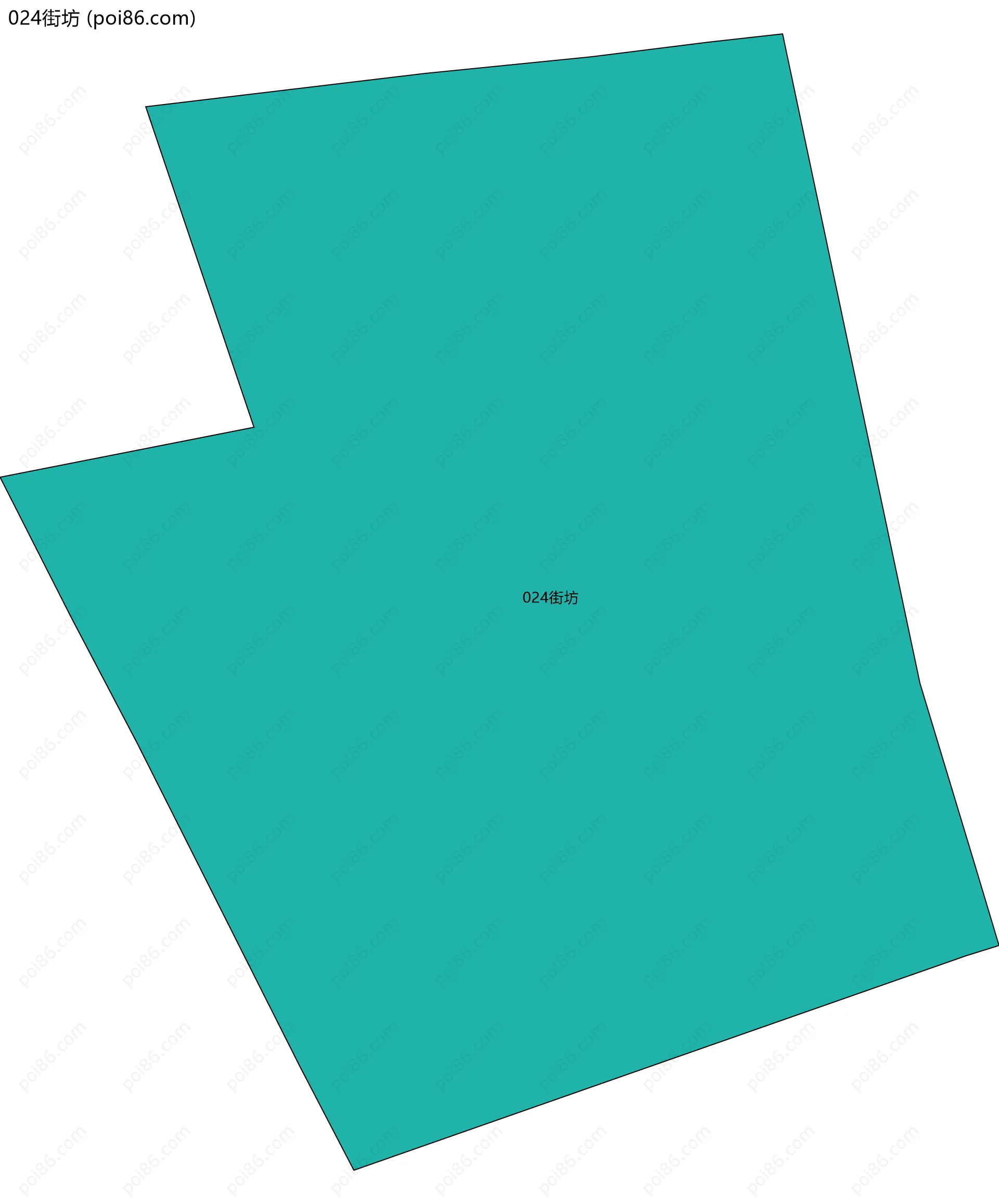 024街坊边界地图