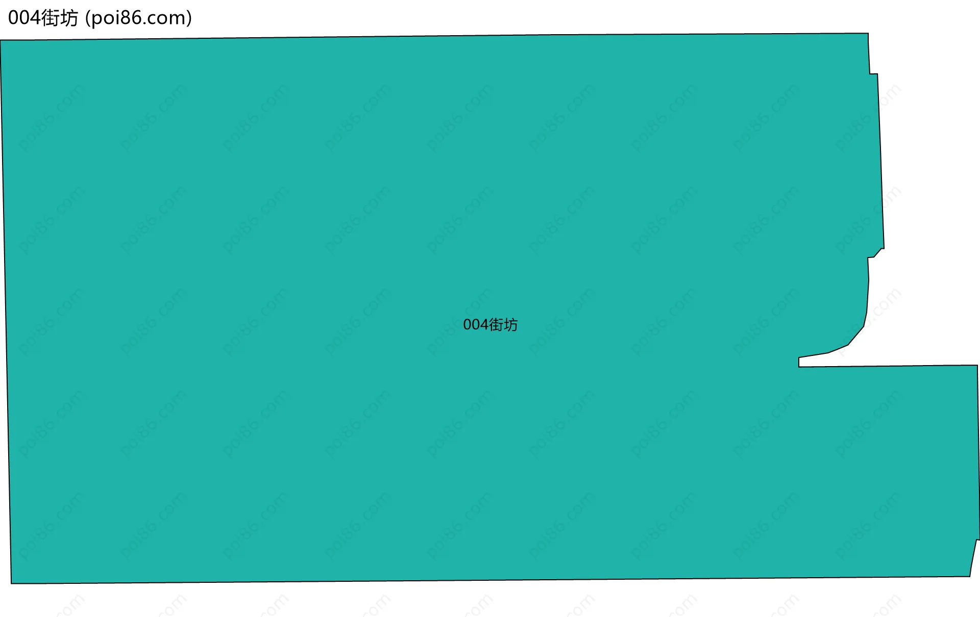 004街坊边界地图