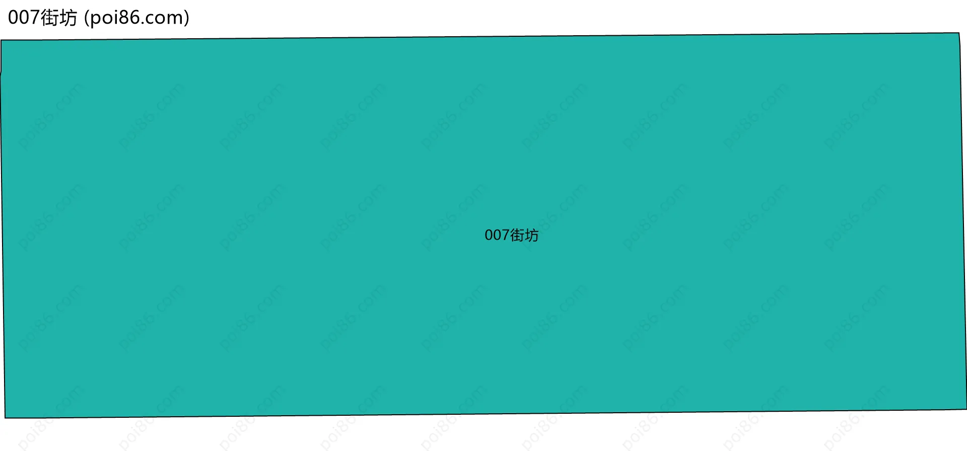 007街坊边界地图