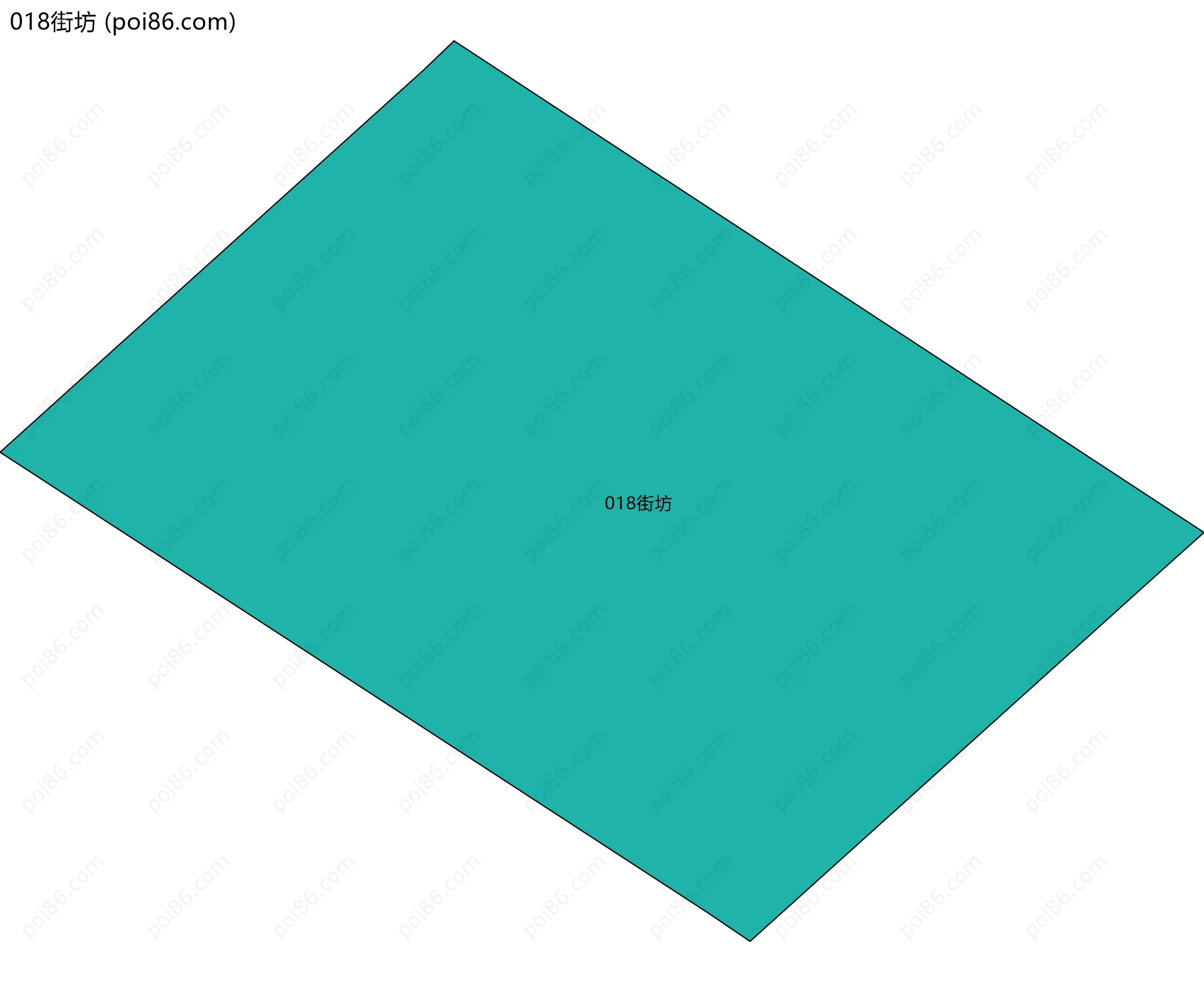 018街坊边界地图