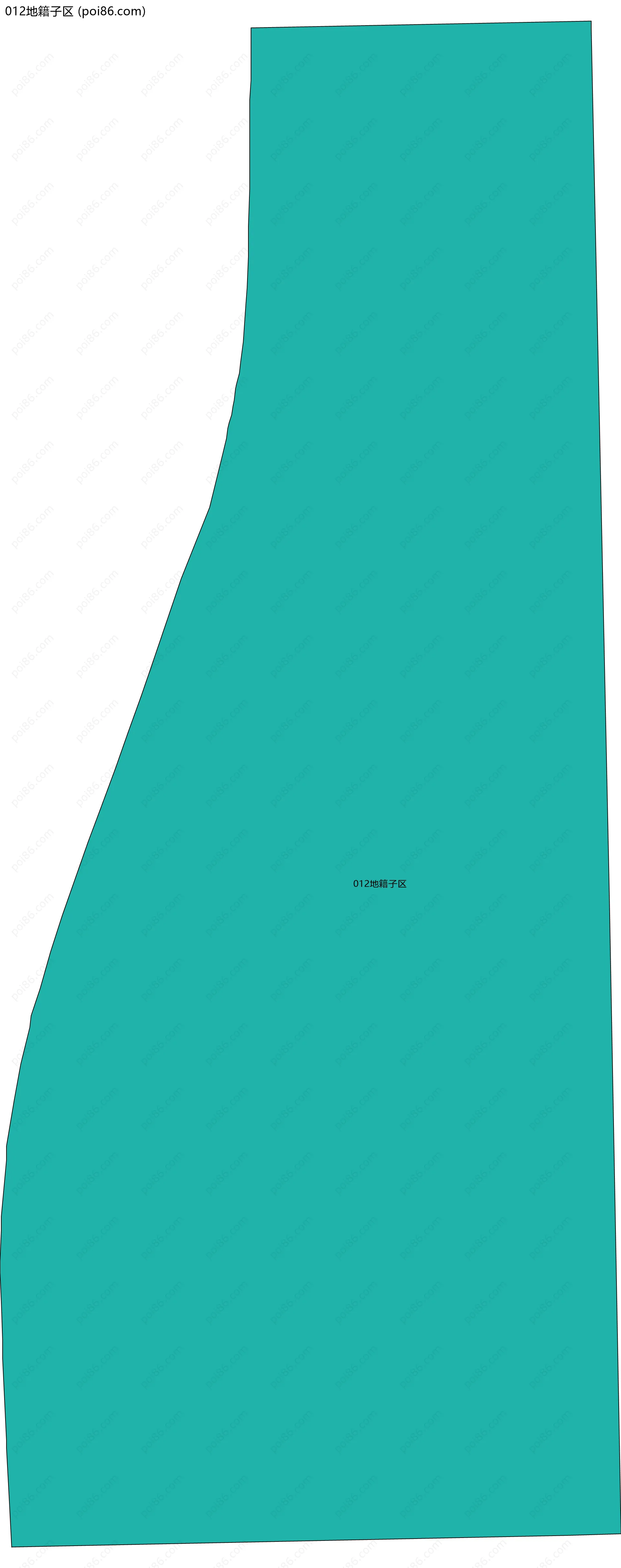012地籍子区边界地图