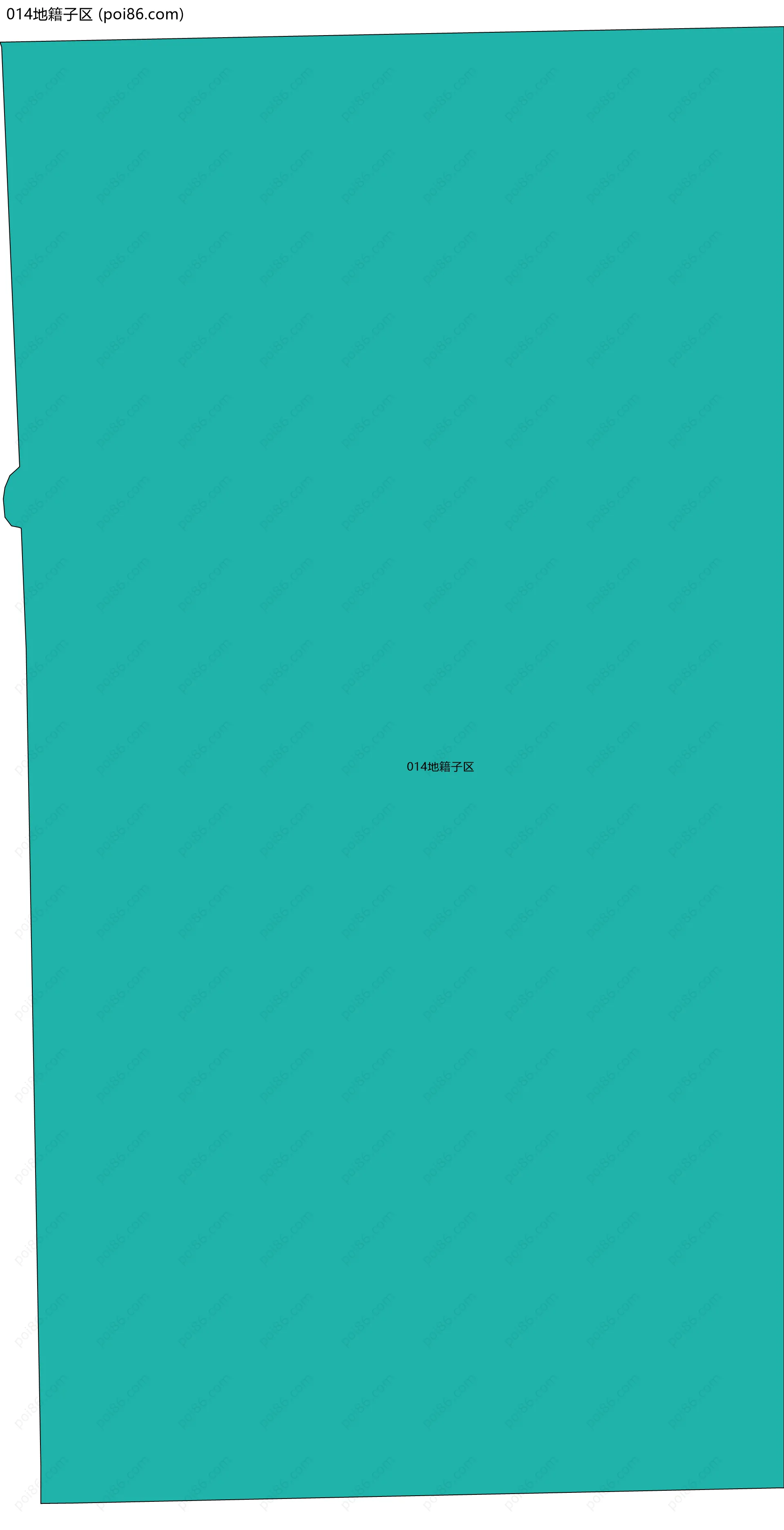 014地籍子区边界地图