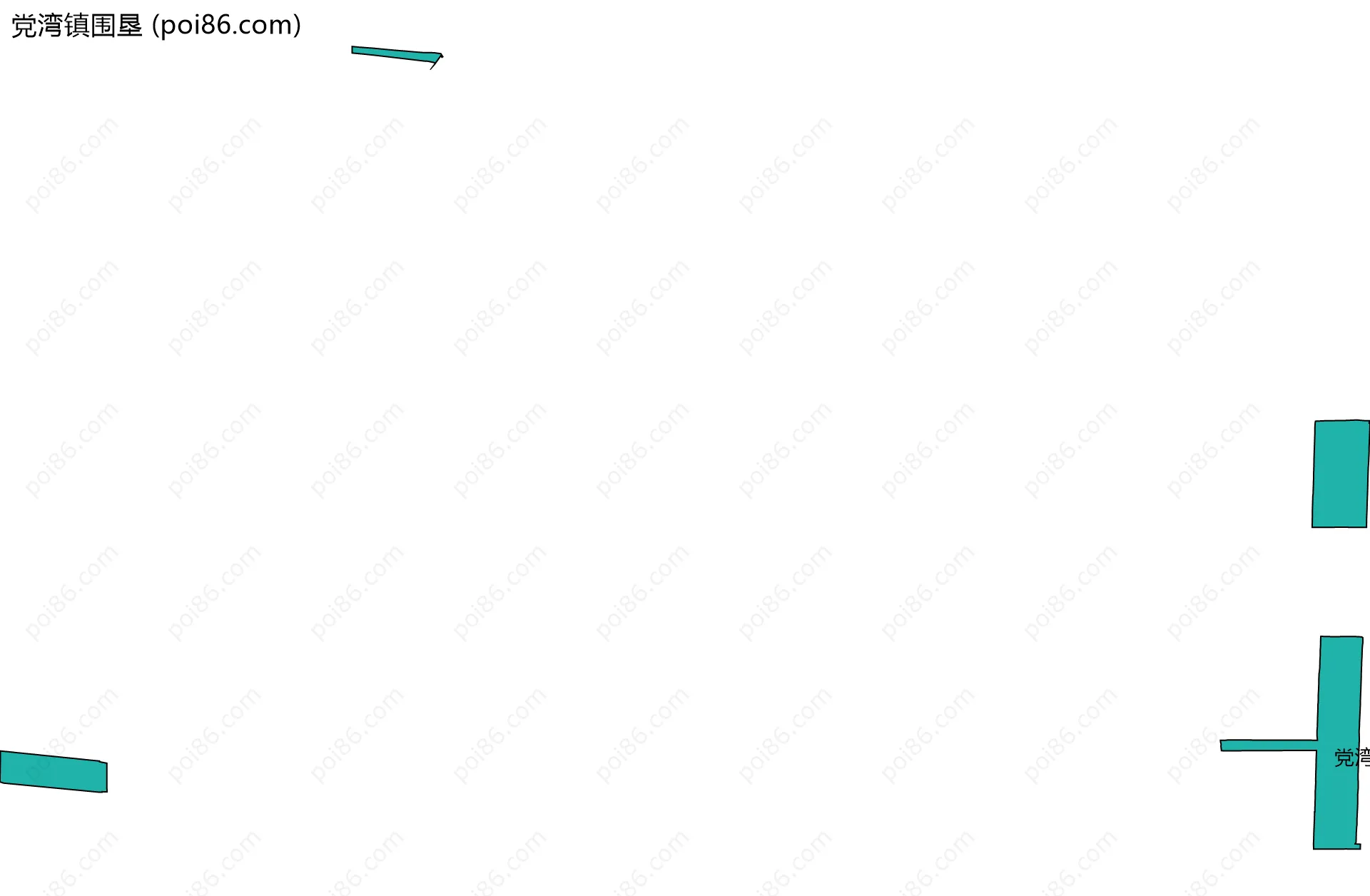 党湾镇围垦边界地图