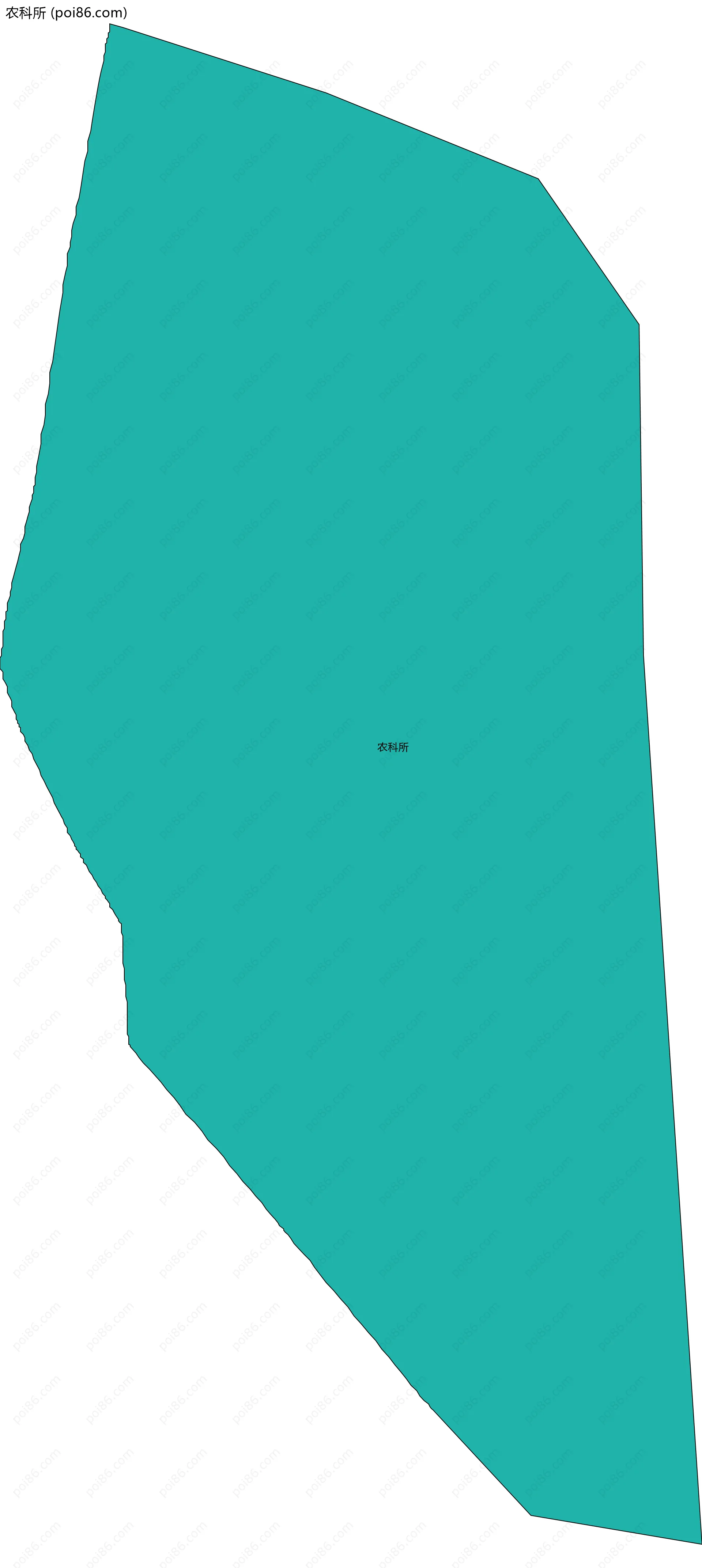 农科所边界地图