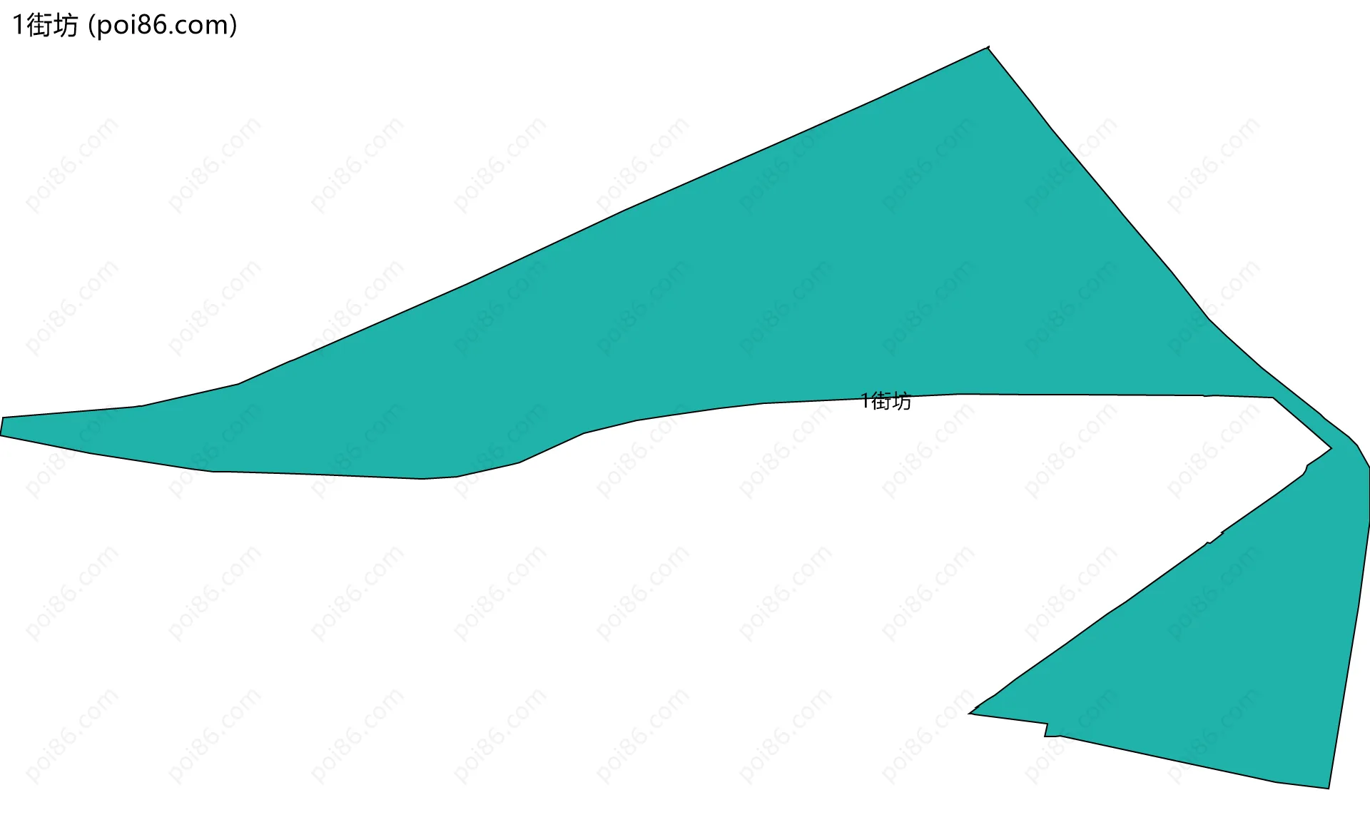 1街坊边界地图