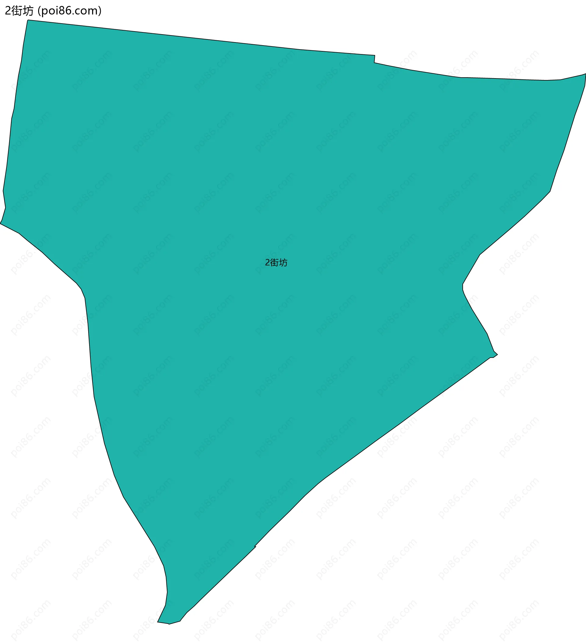 2街坊边界地图
