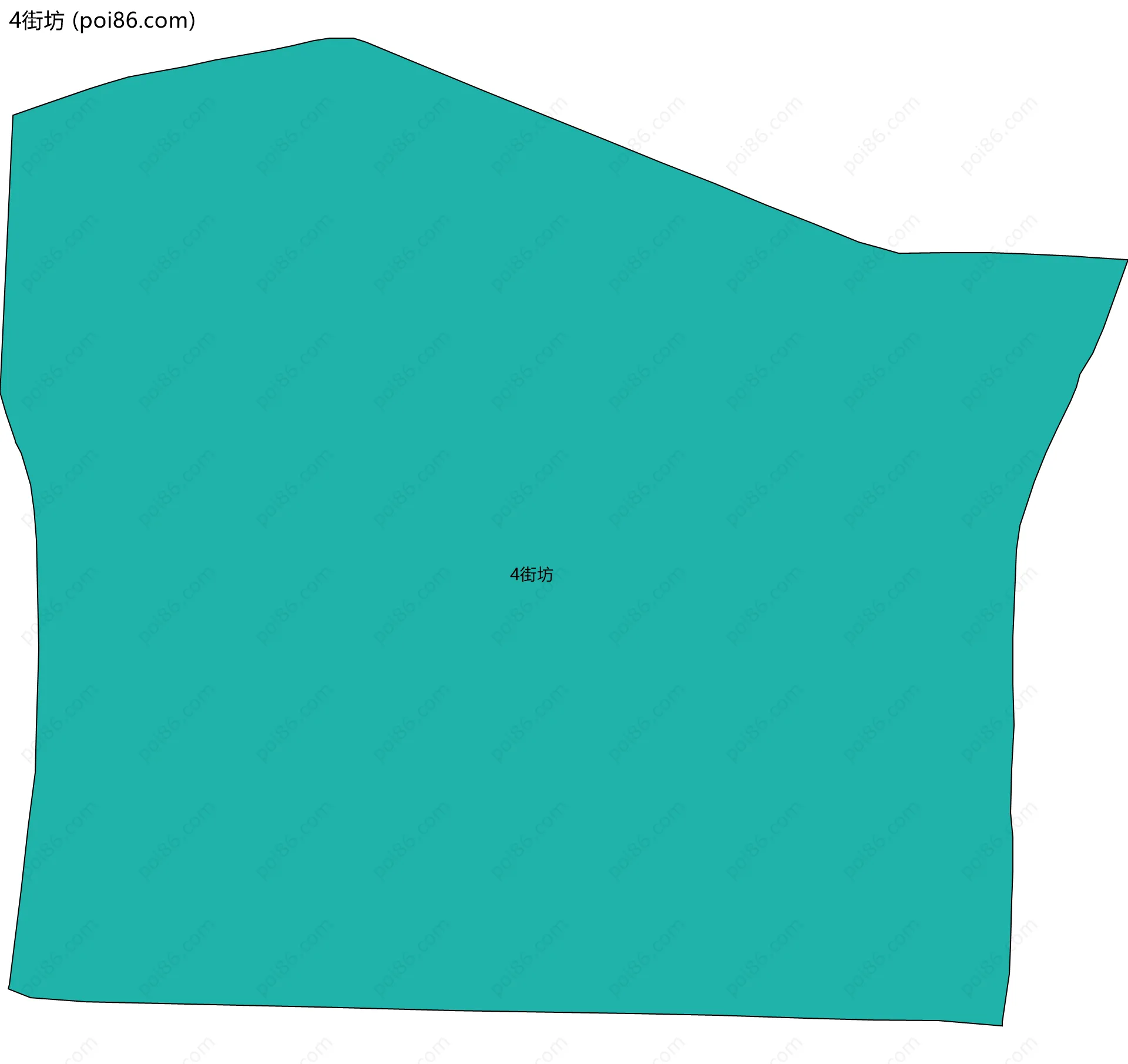 4街坊边界地图