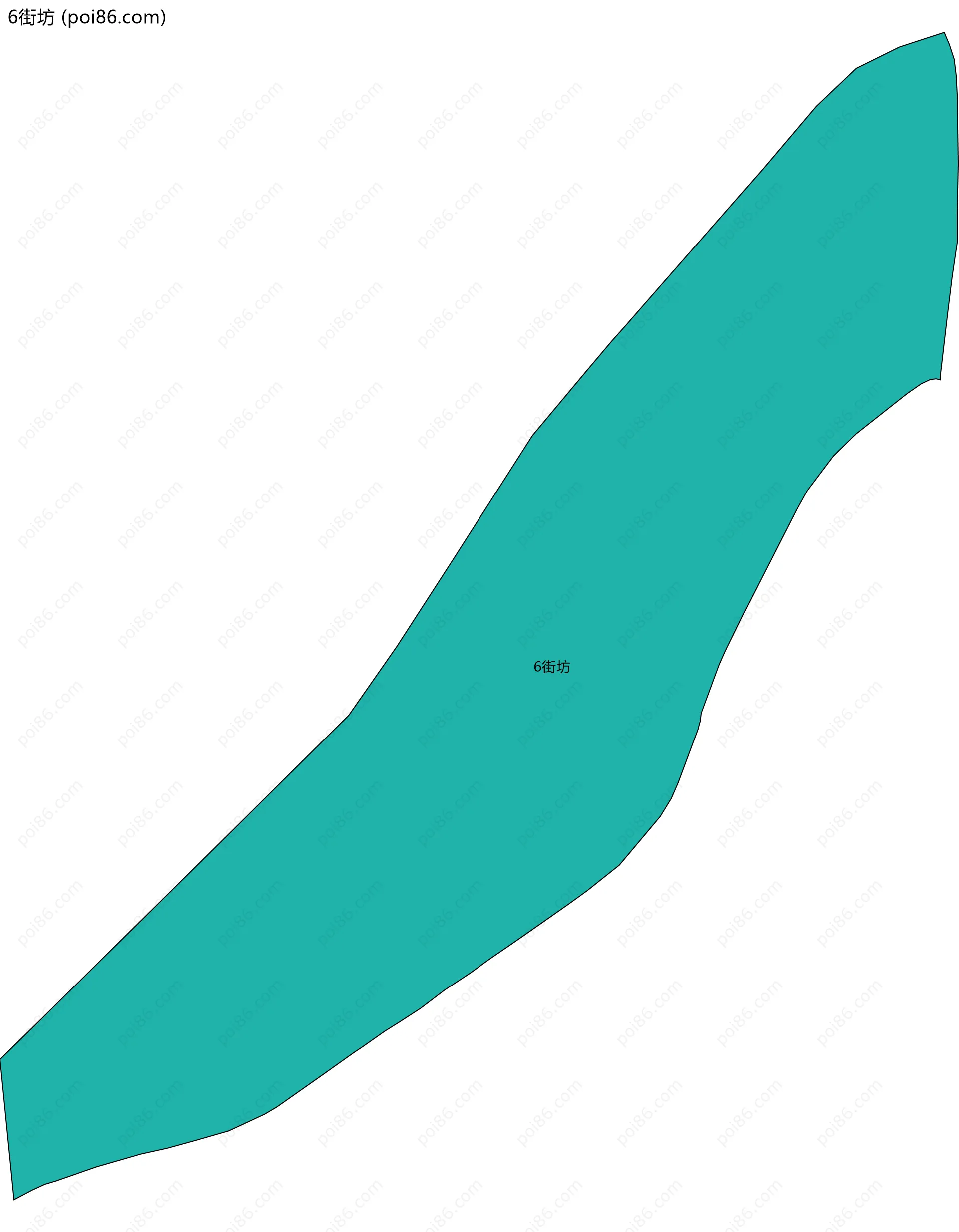 6街坊边界地图