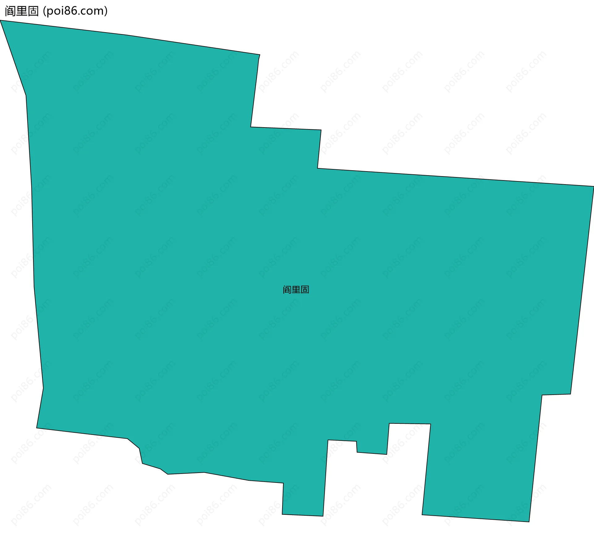 阎里固边界地图