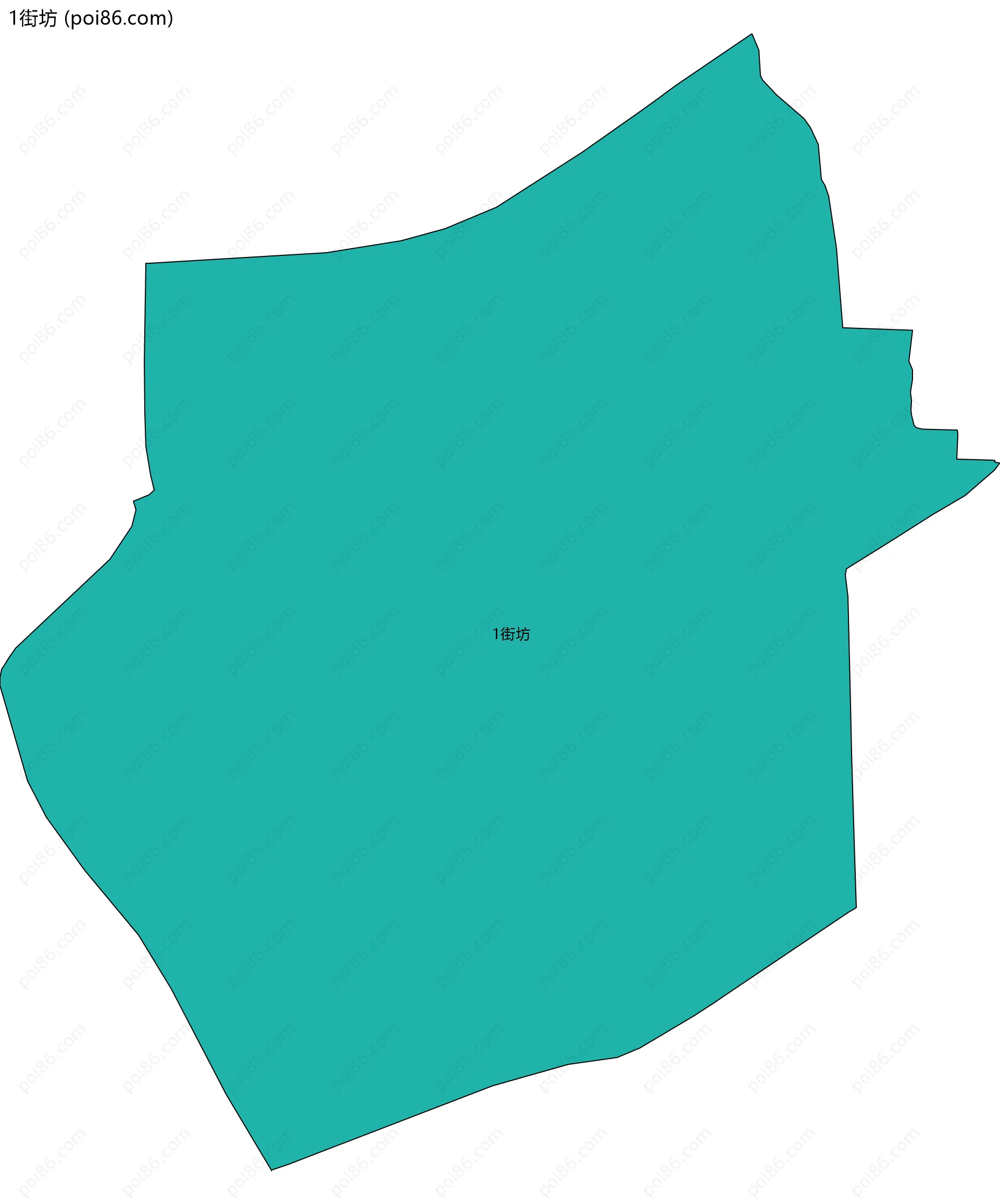 1街坊边界地图