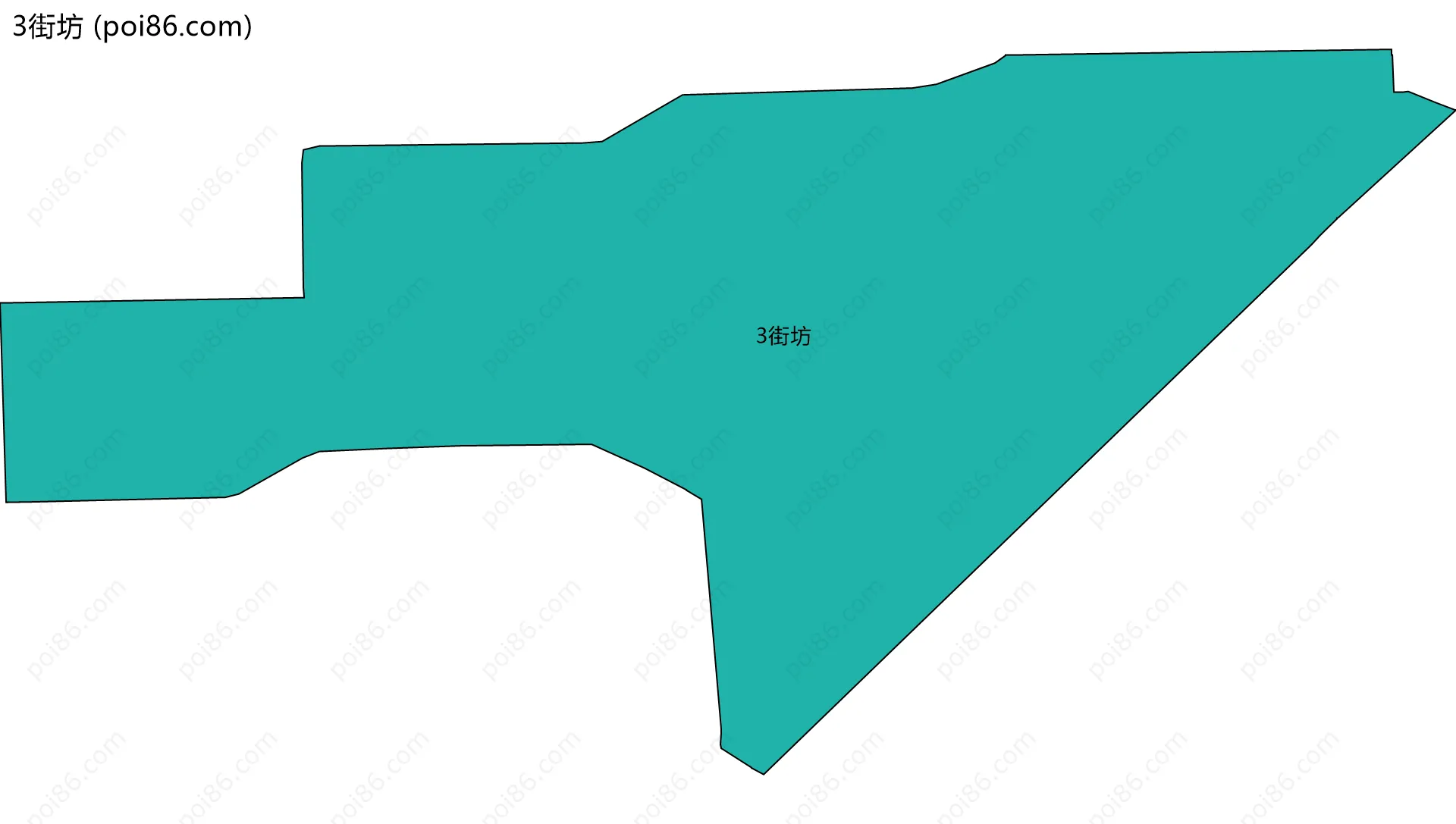 3街坊边界地图