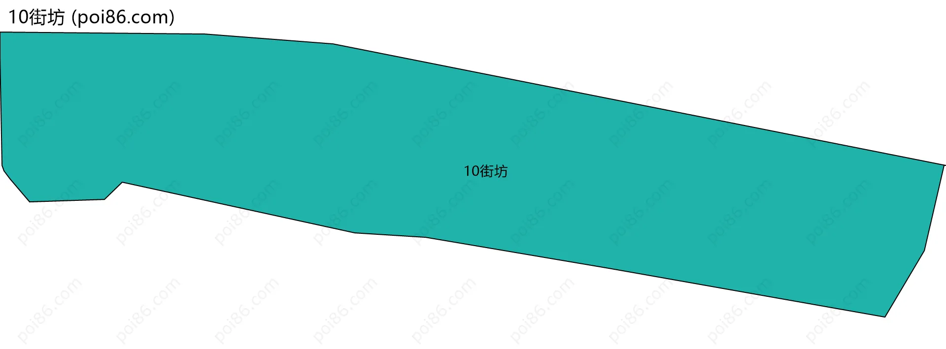 10街坊边界地图
