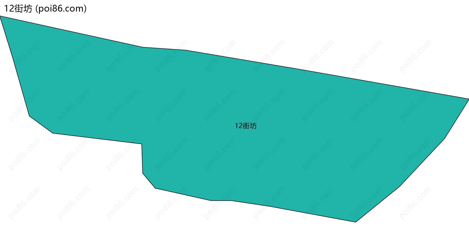 12街坊边界地图