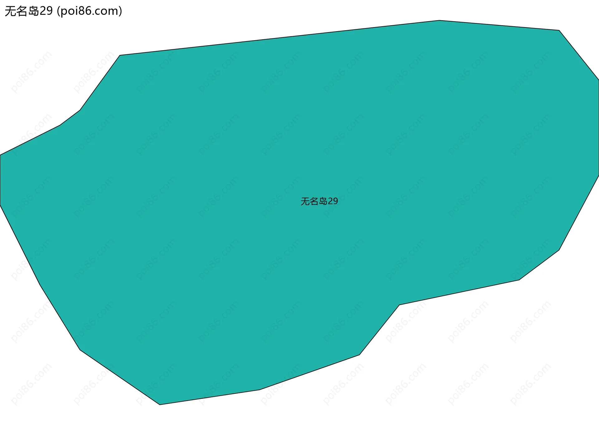 无名岛29边界地图