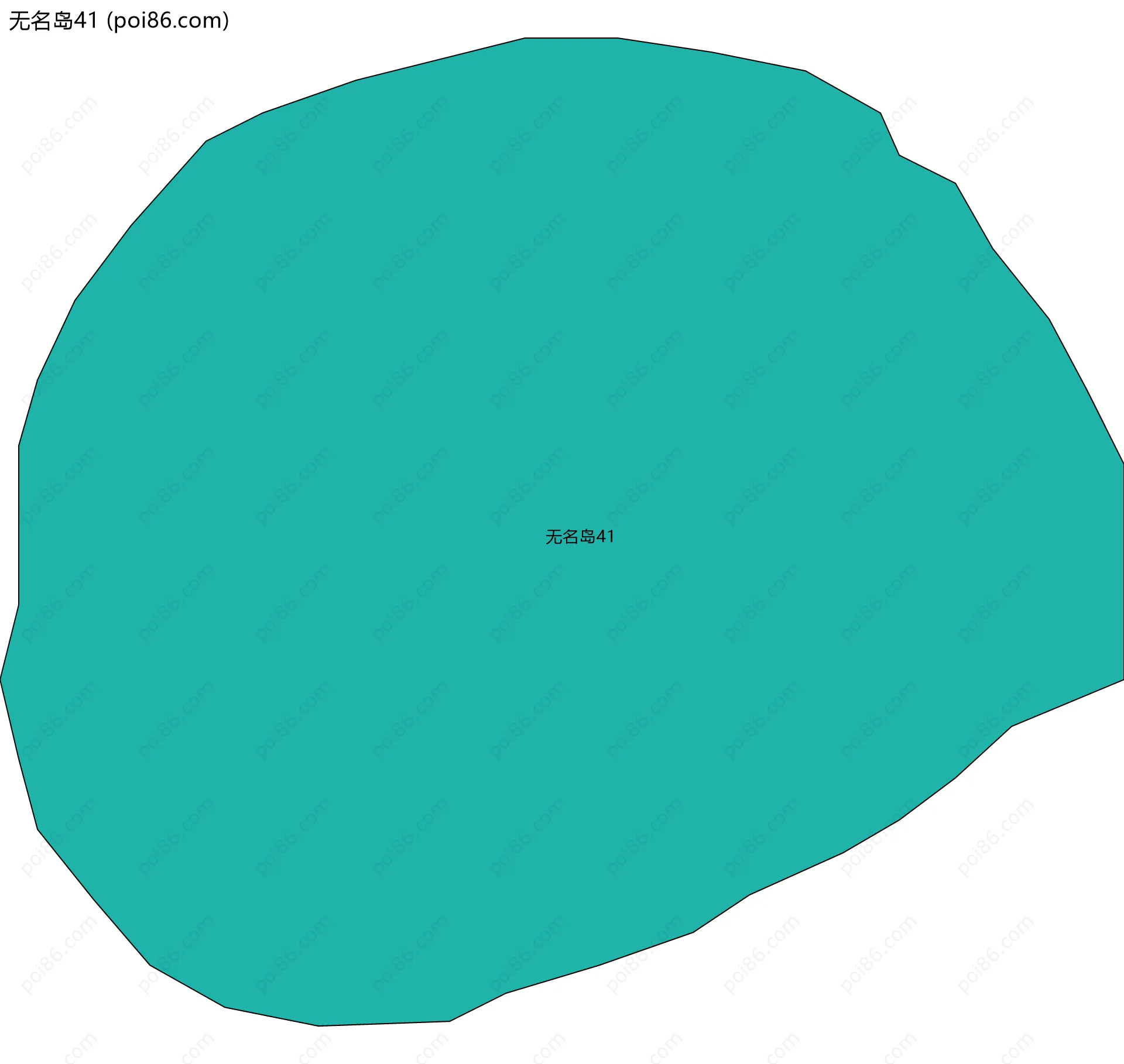 无名岛41边界地图