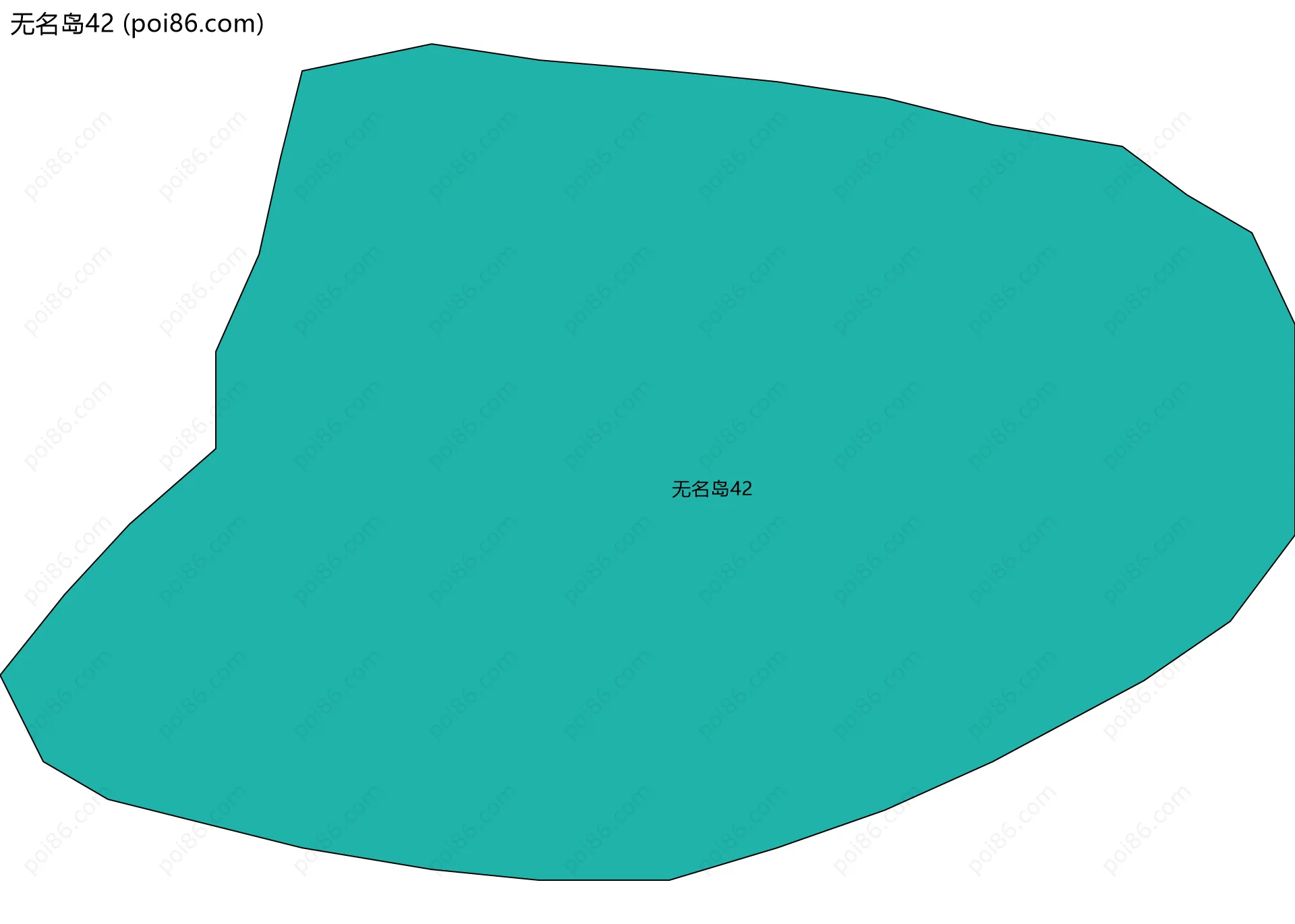 无名岛42边界地图