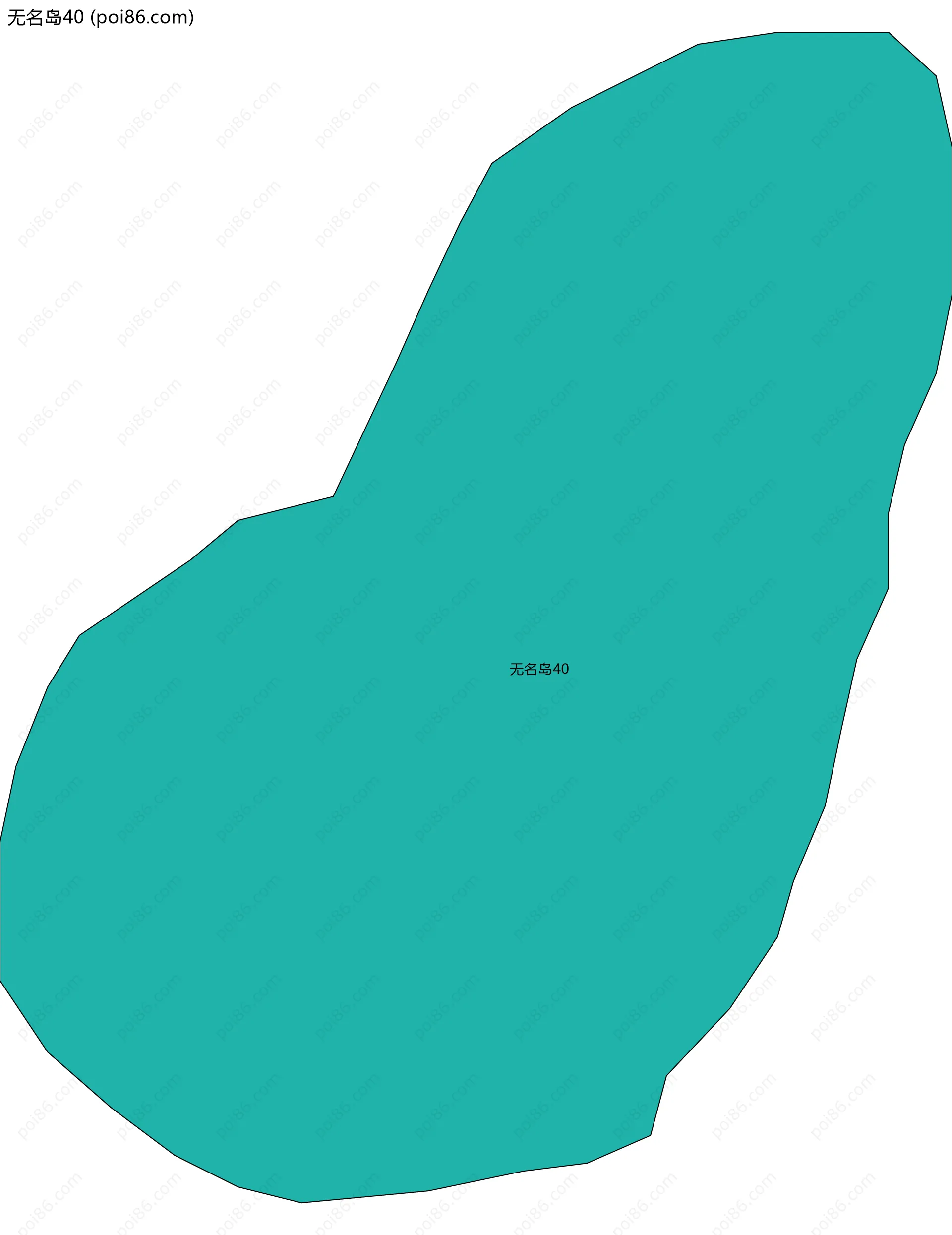 无名岛40边界地图