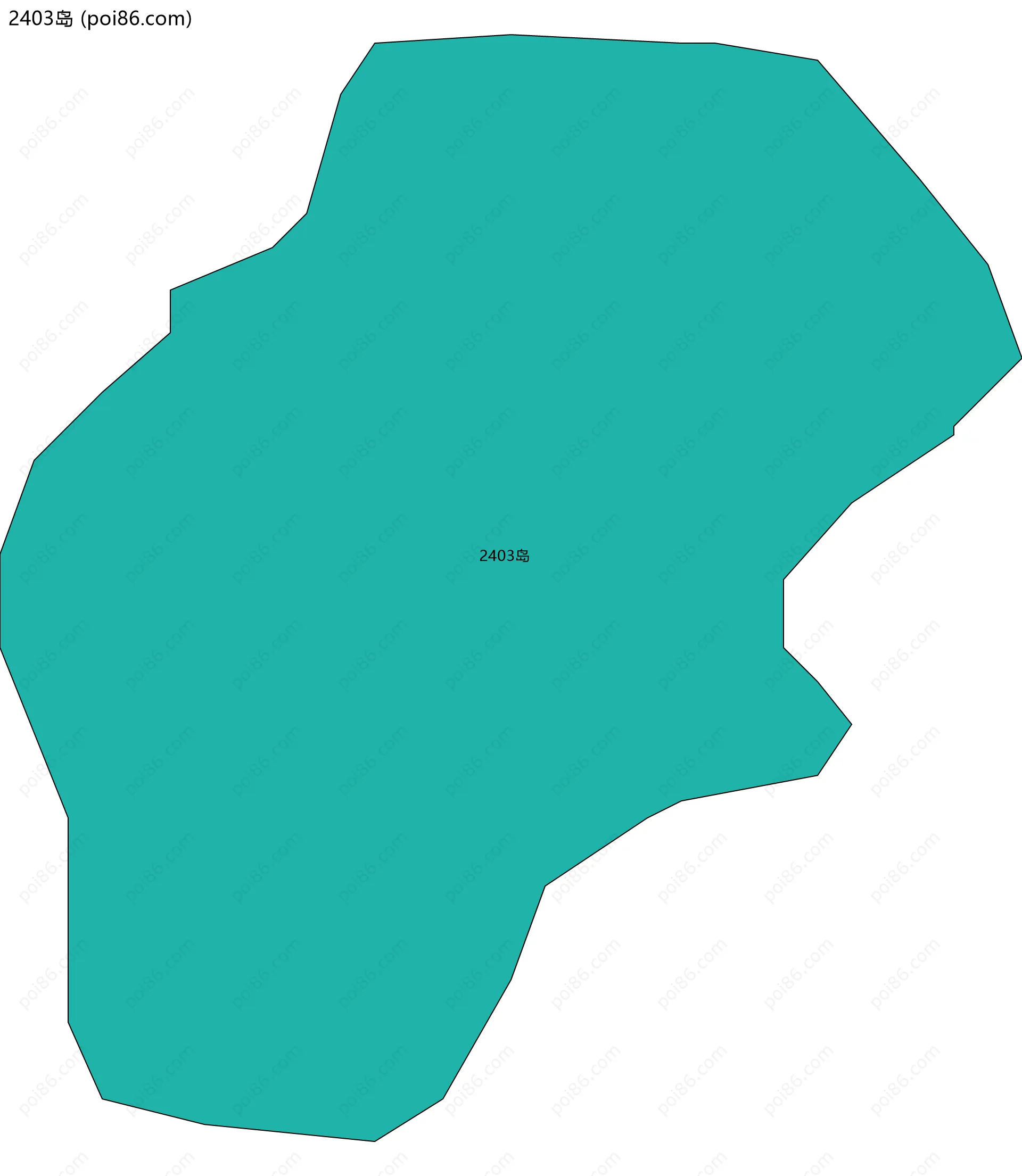 2403岛边界地图