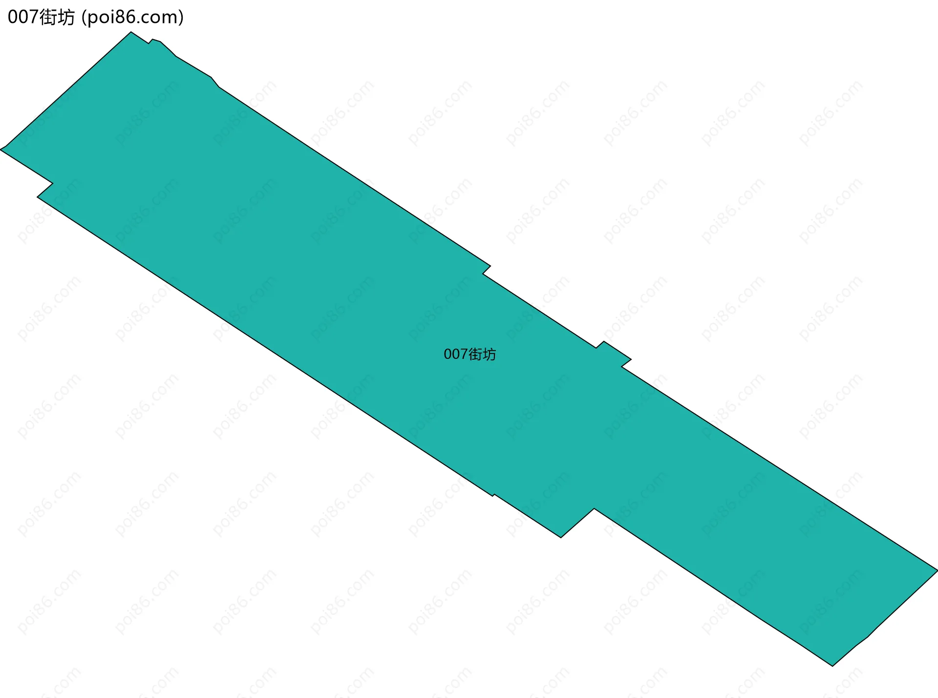 007街坊边界地图