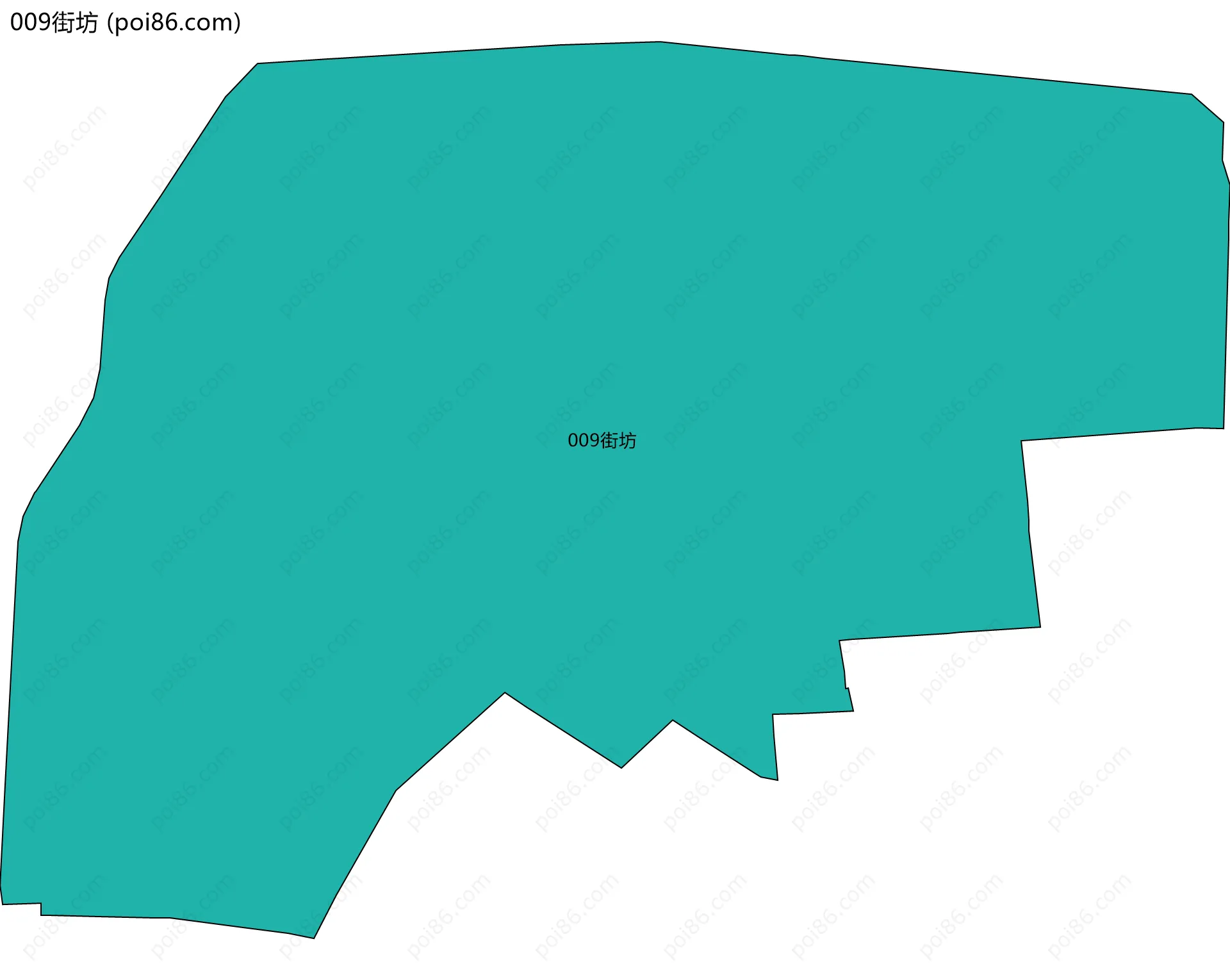 009街坊边界地图