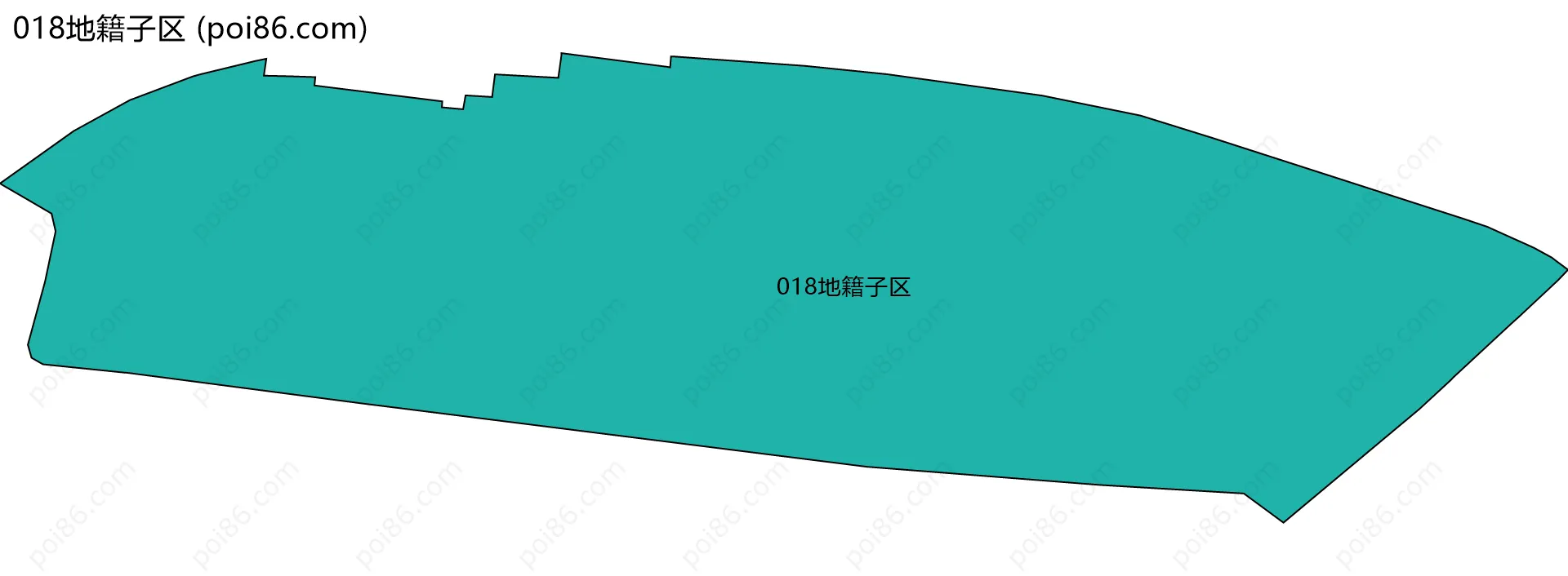 018地籍子区边界地图