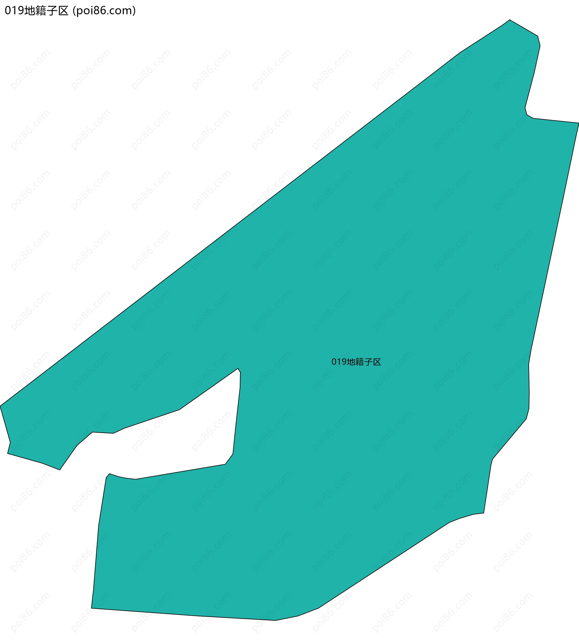 019地籍子区边界地图