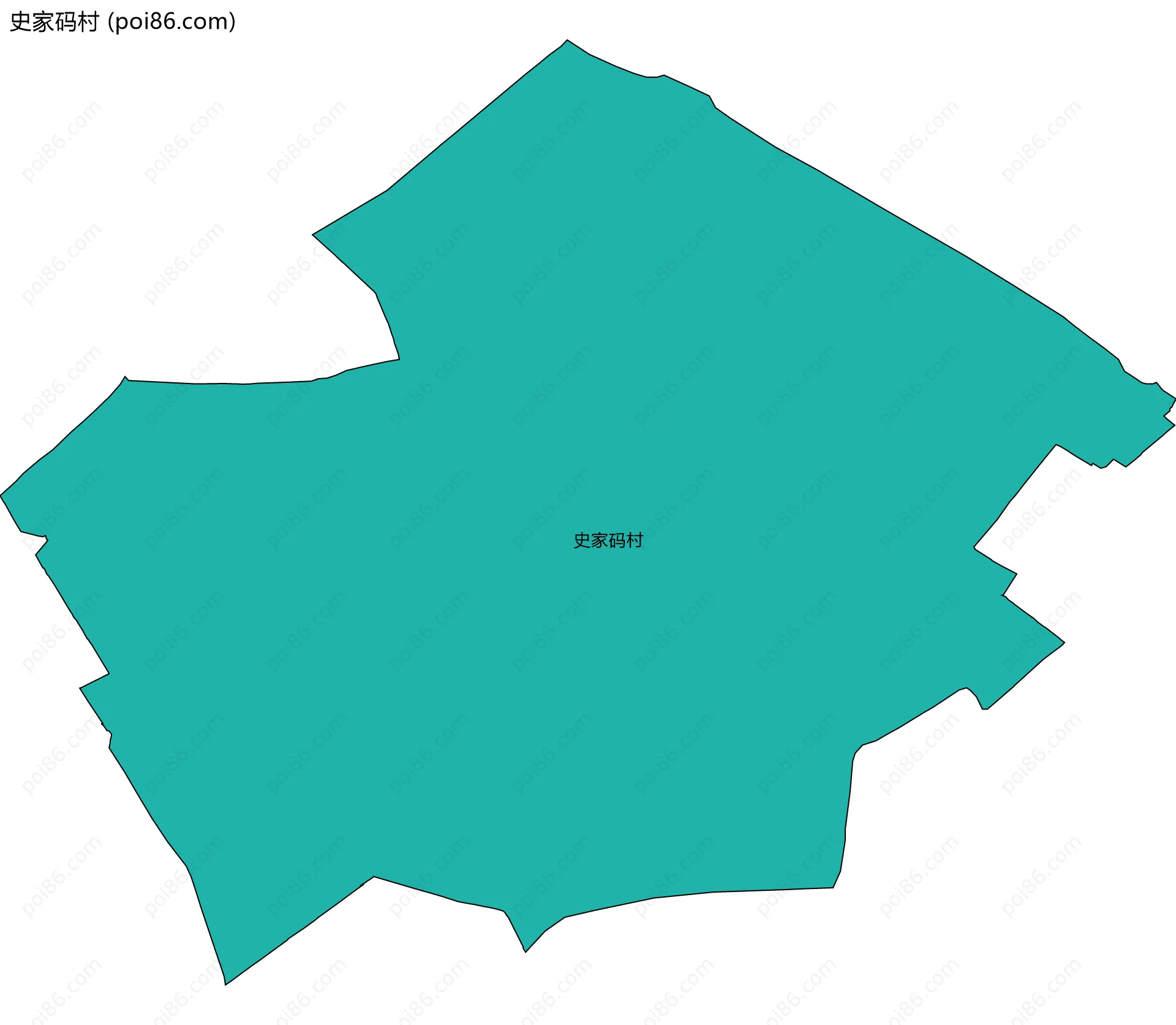 史家码村边界地图