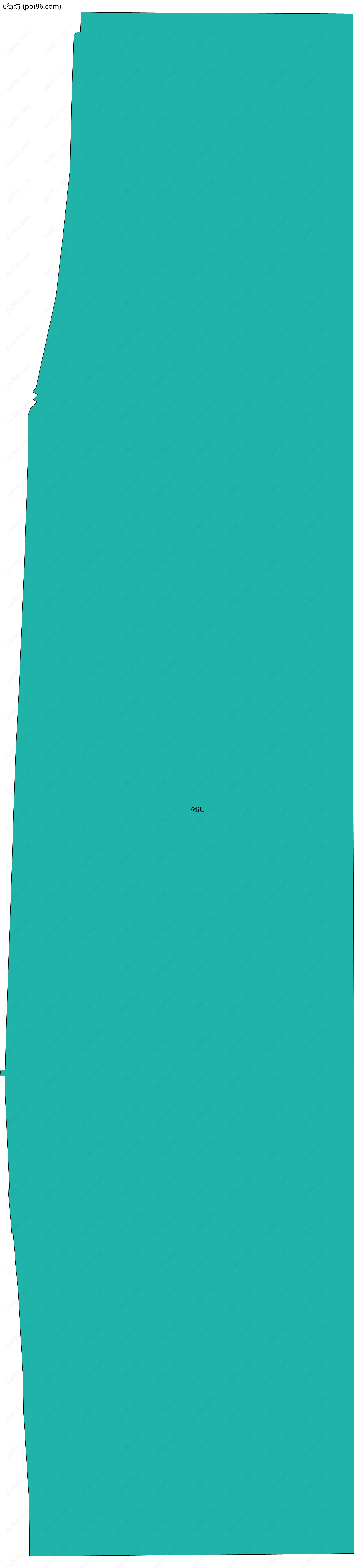 6街坊边界地图