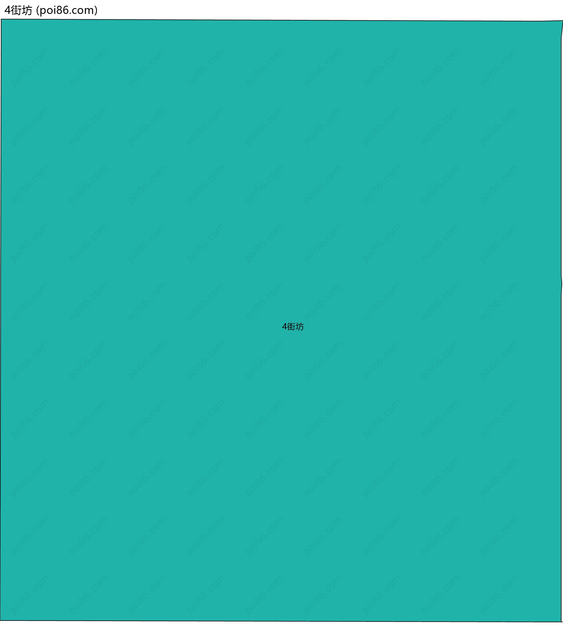 4街坊边界地图