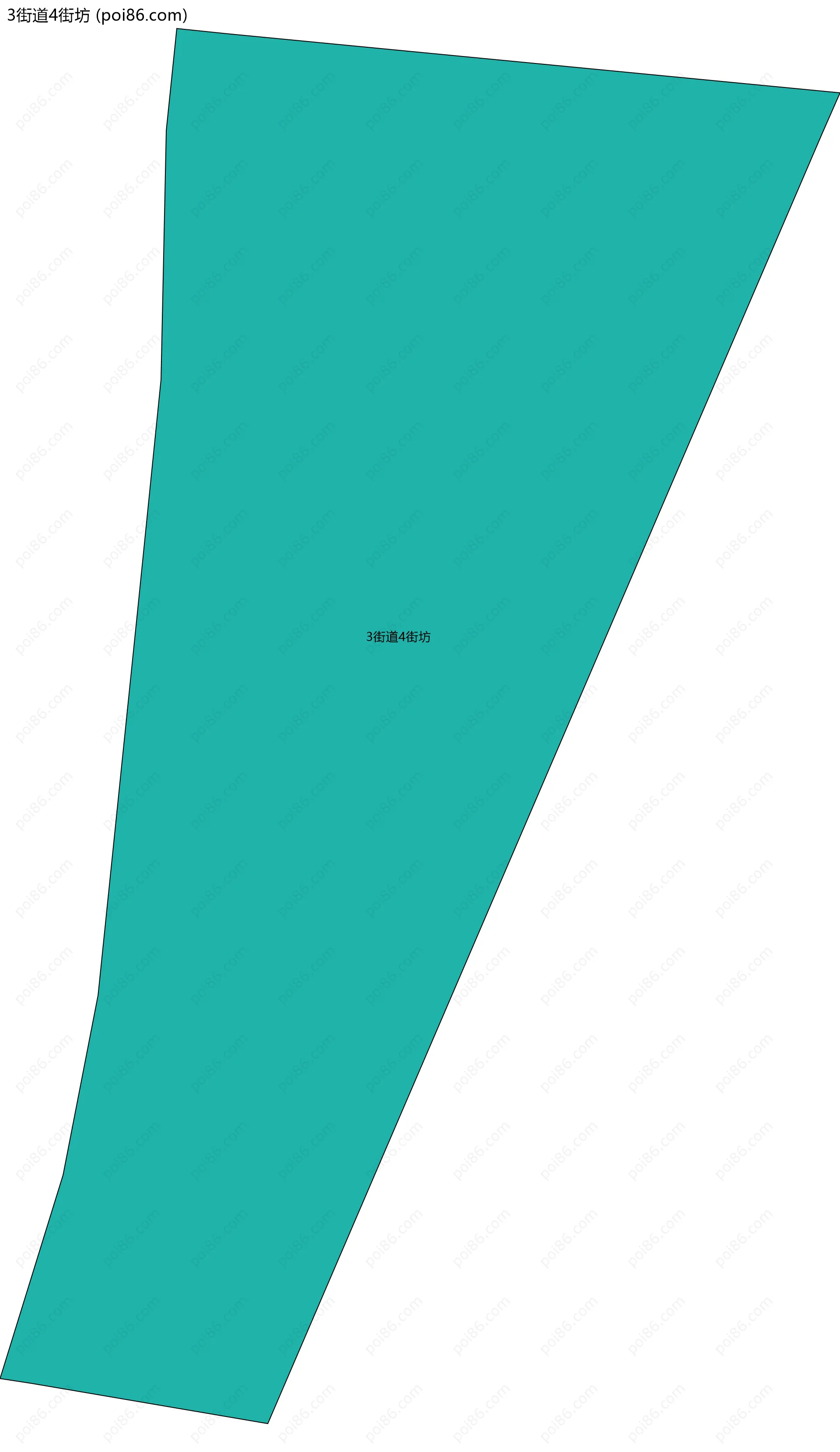 3街道4街坊边界地图