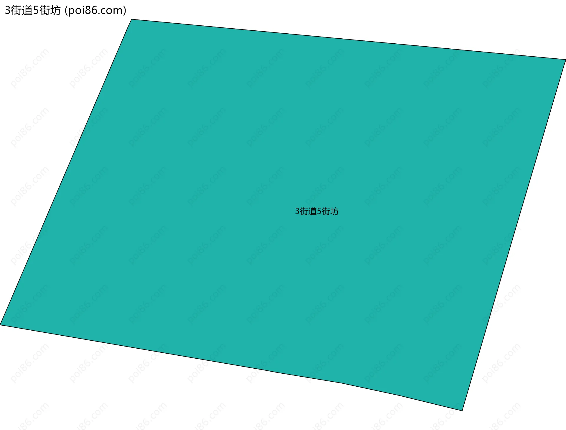 3街道5街坊边界地图