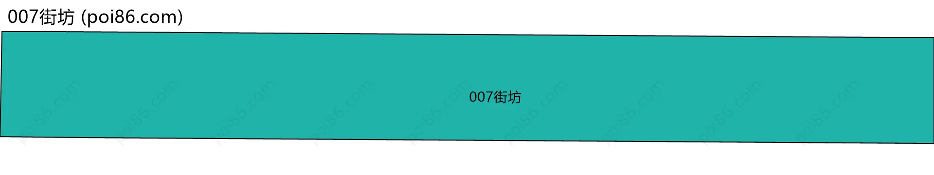 007街坊边界地图