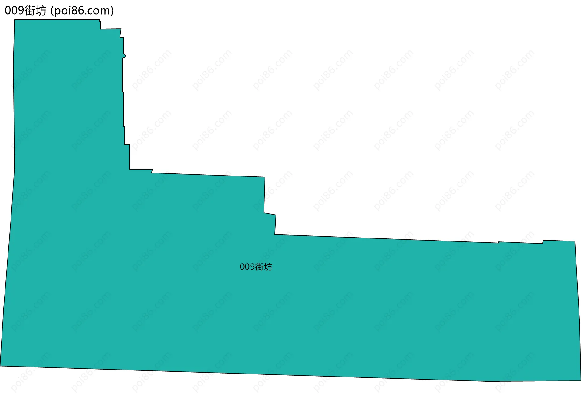 009街坊边界地图