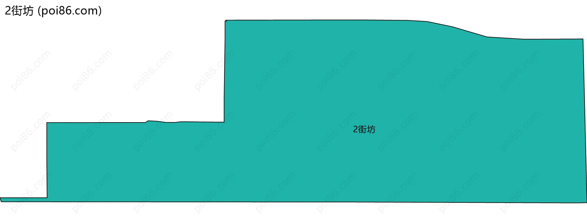 2街坊边界地图