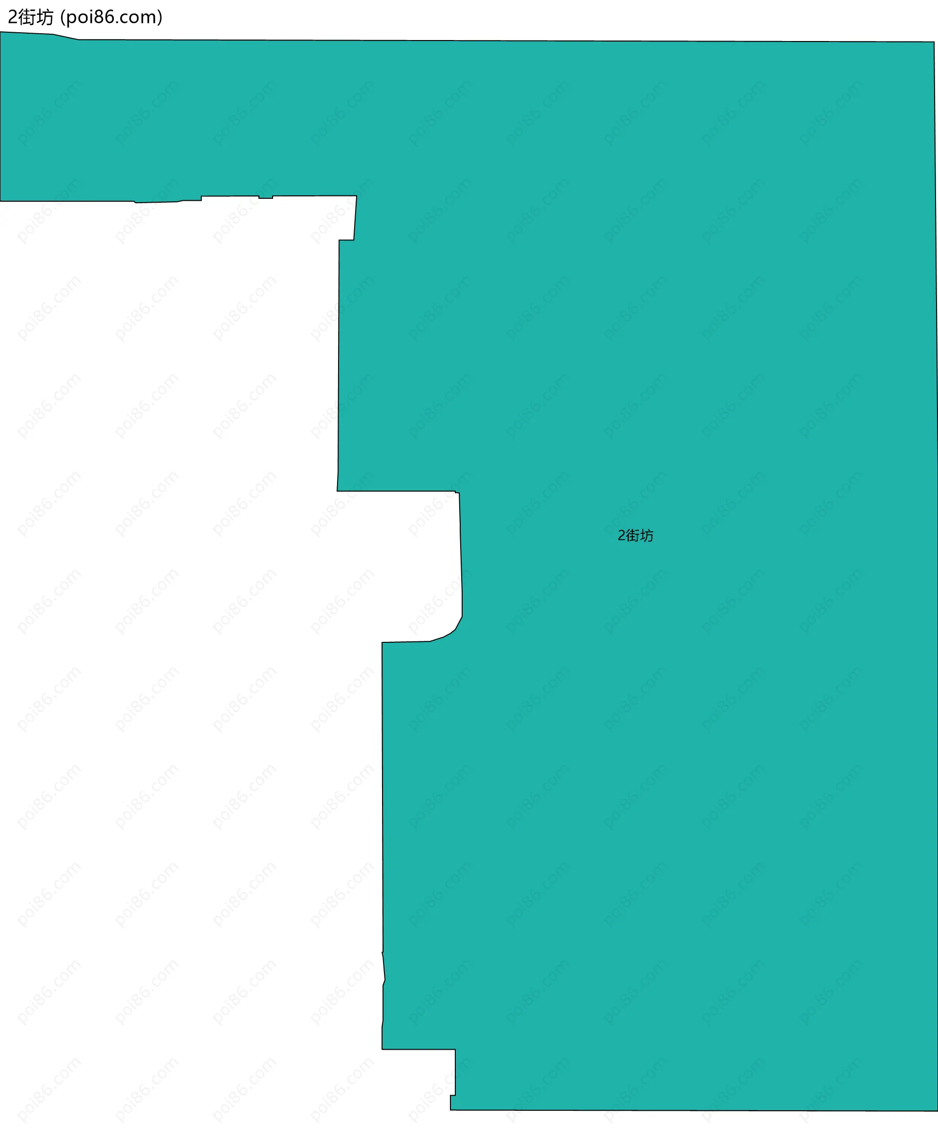 2街坊边界地图