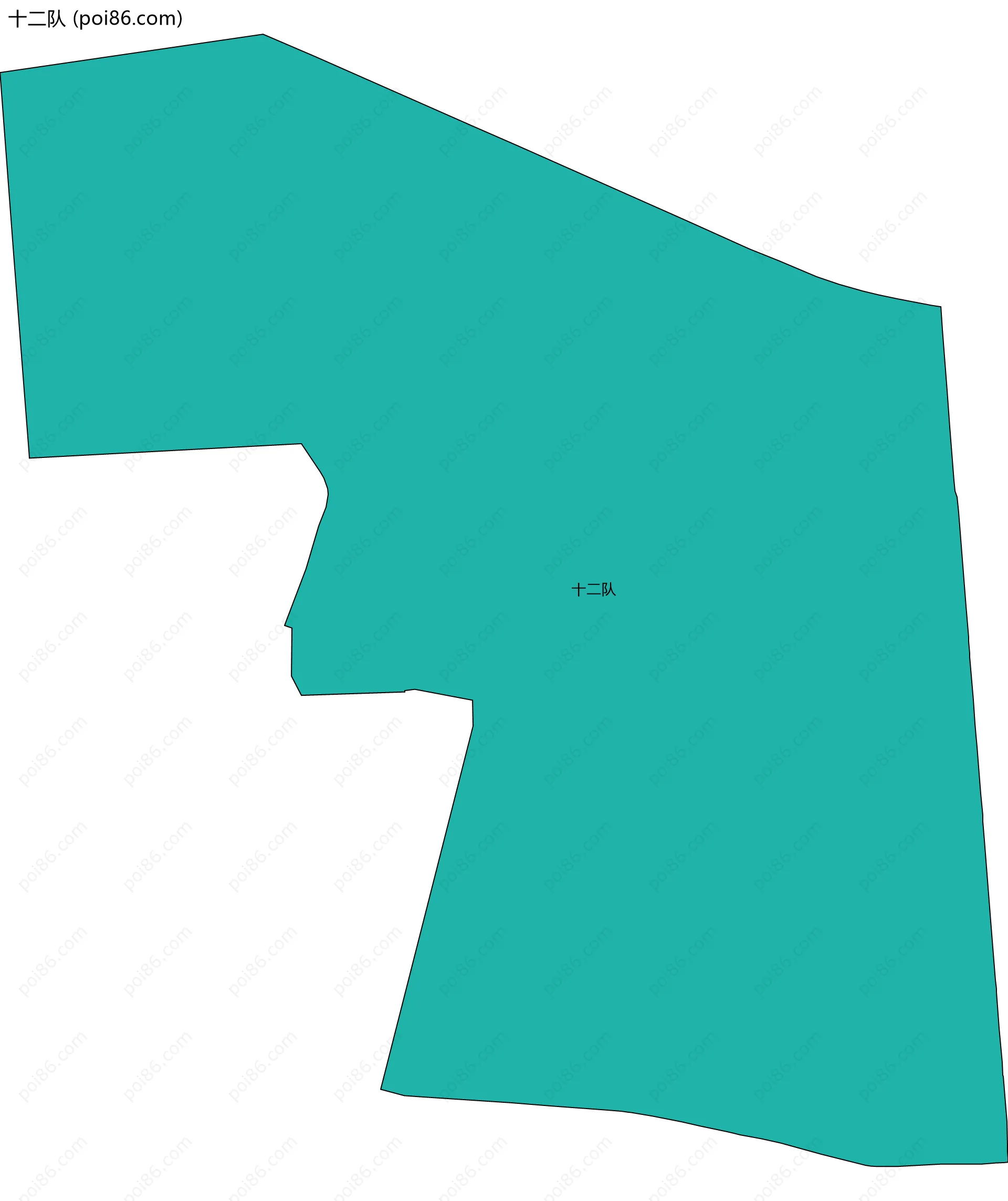 十二队边界地图