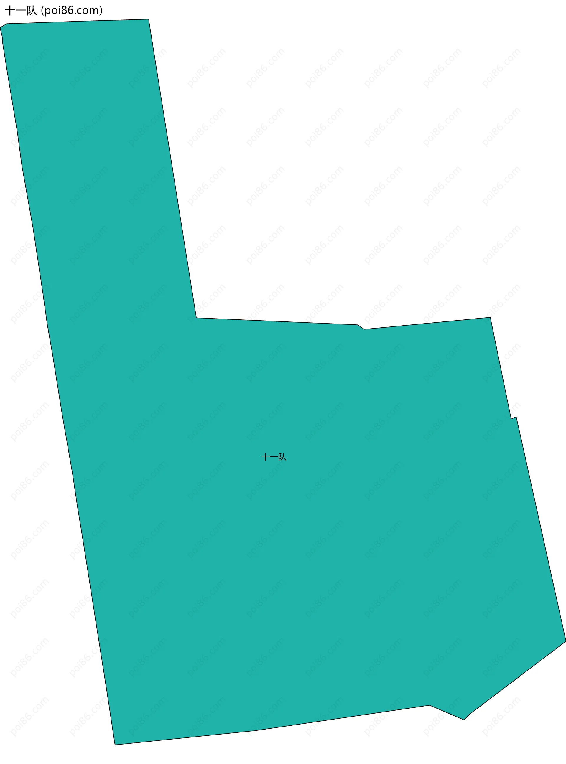 十一队边界地图